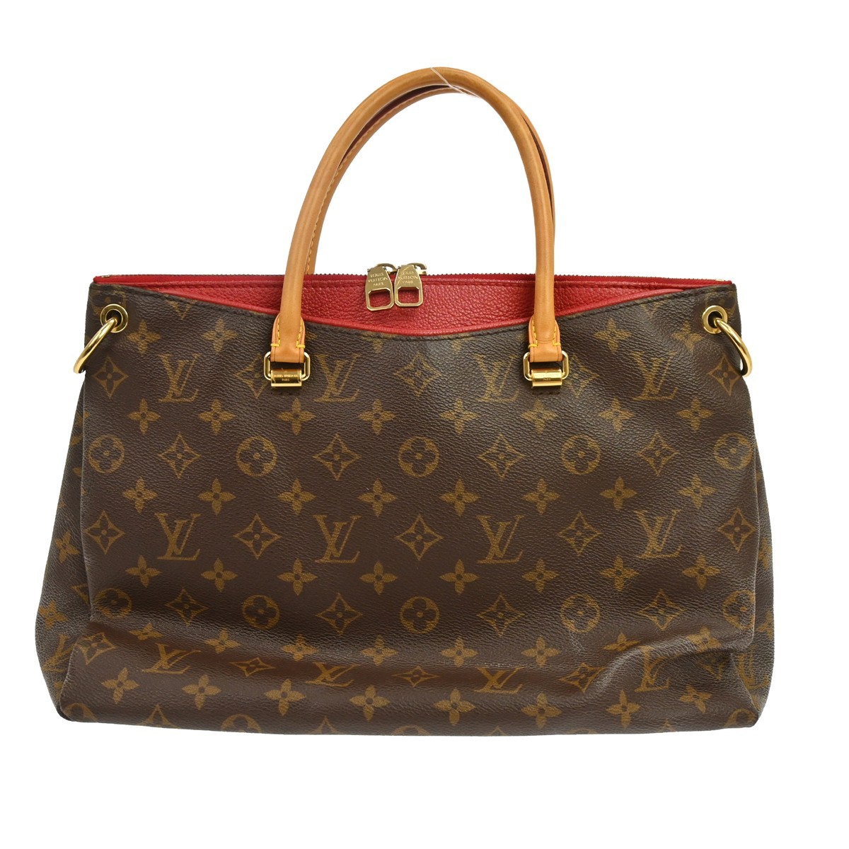 Best07 LOUIS VUITTON Pallas MM Monogram Handbag M41175 CA1117 NQ10431