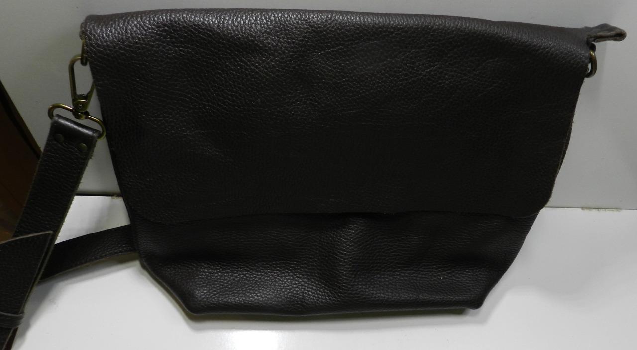 CALMA 11600 Leather Goods Handcrafted In Spain Leather Crossbody Purse