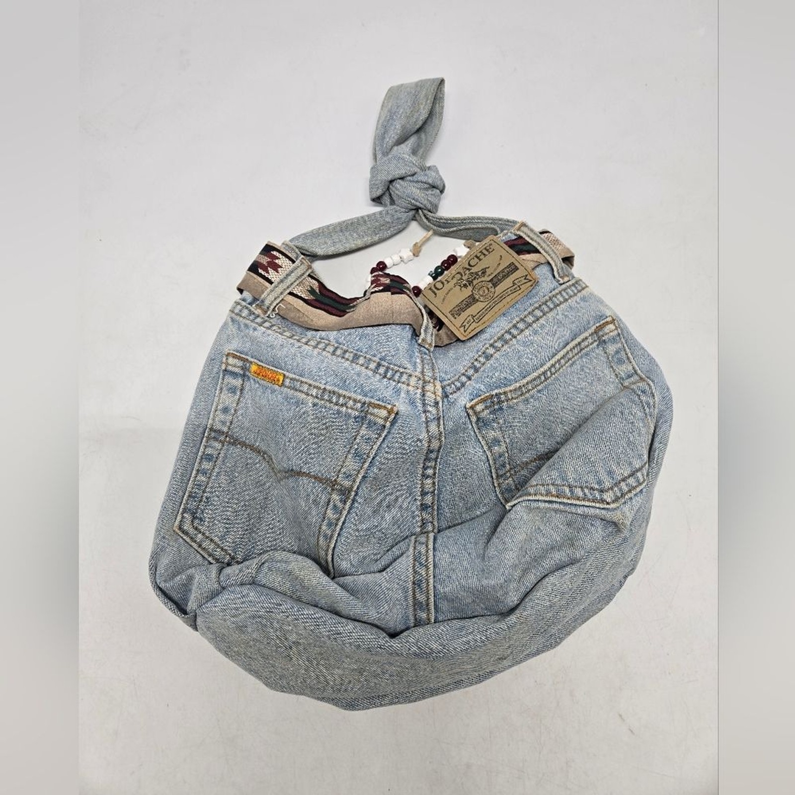 Jordache Handmade Denim Hobo Bag