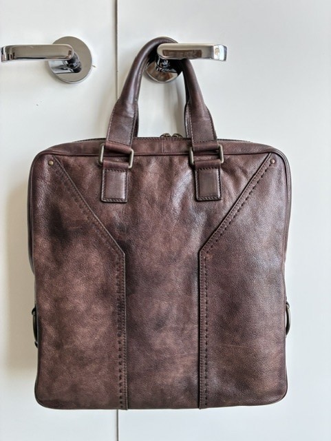 Yves Saint Laurent Sac Muse Brown Leather tote |YSL|