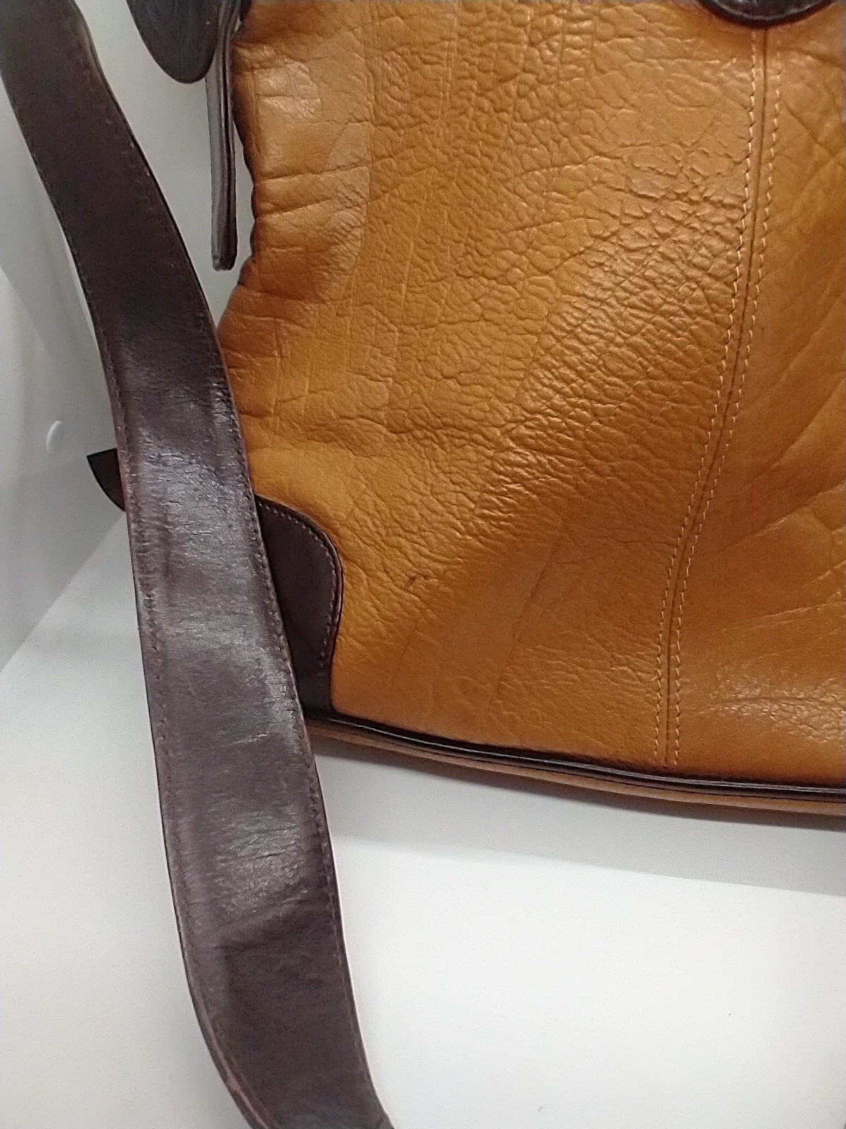 Paolo Piccolo Genuine Leather Brown Women’s Bag , Shoulder Purse Made In India