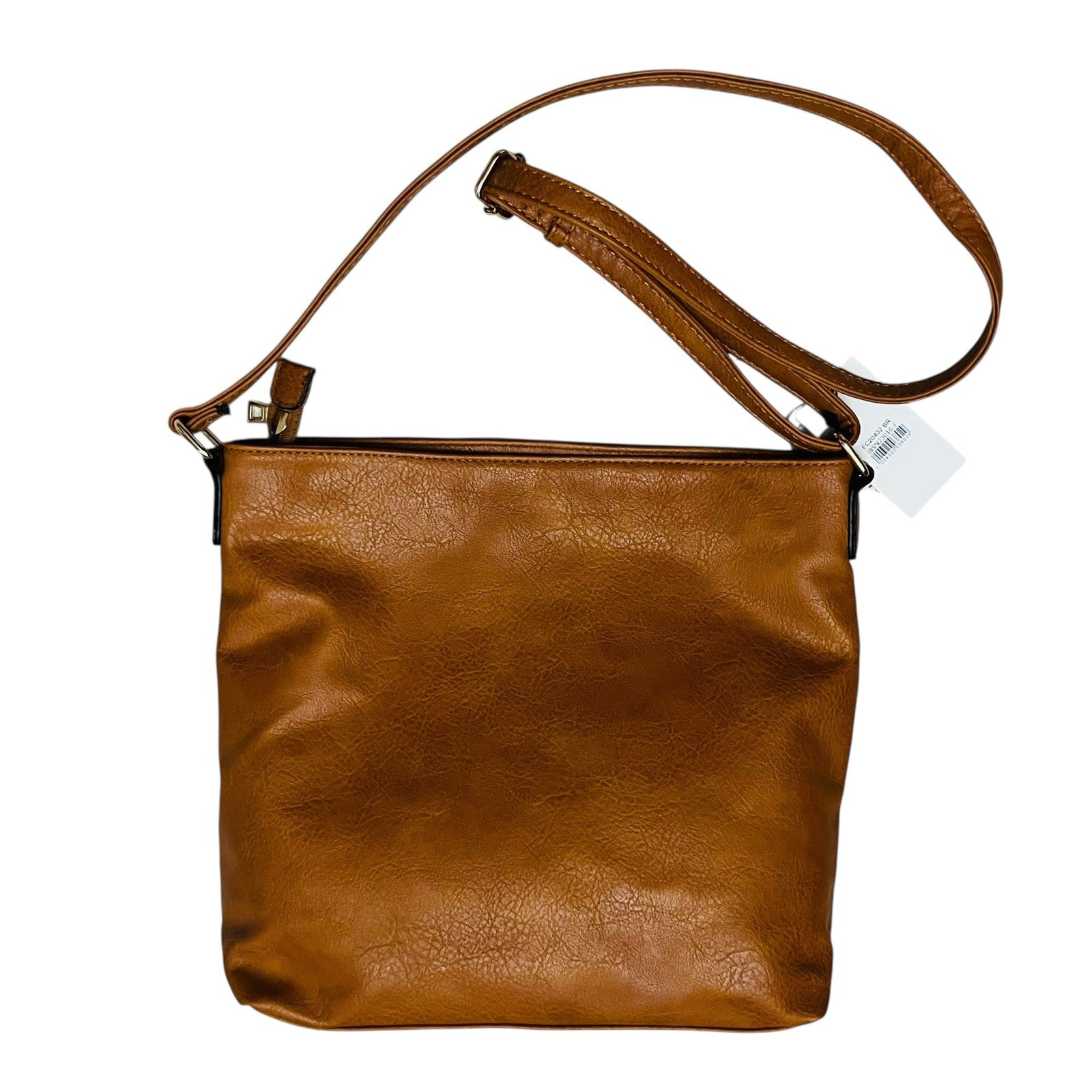 NEW Rosani Purse Camel Adjustable-Crossbody Vegan Lead Free