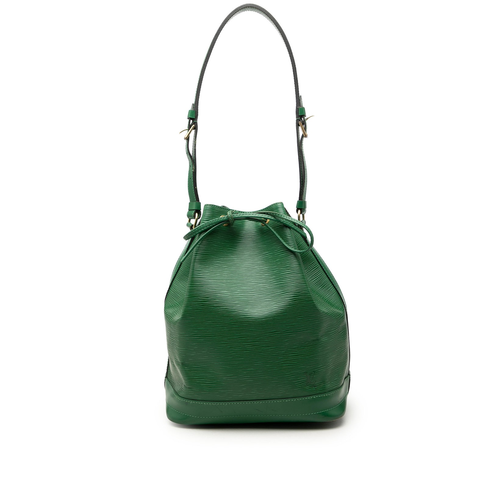 Louis Vuitton Epi Noe GM Pre-Loved Bucket Bag Green