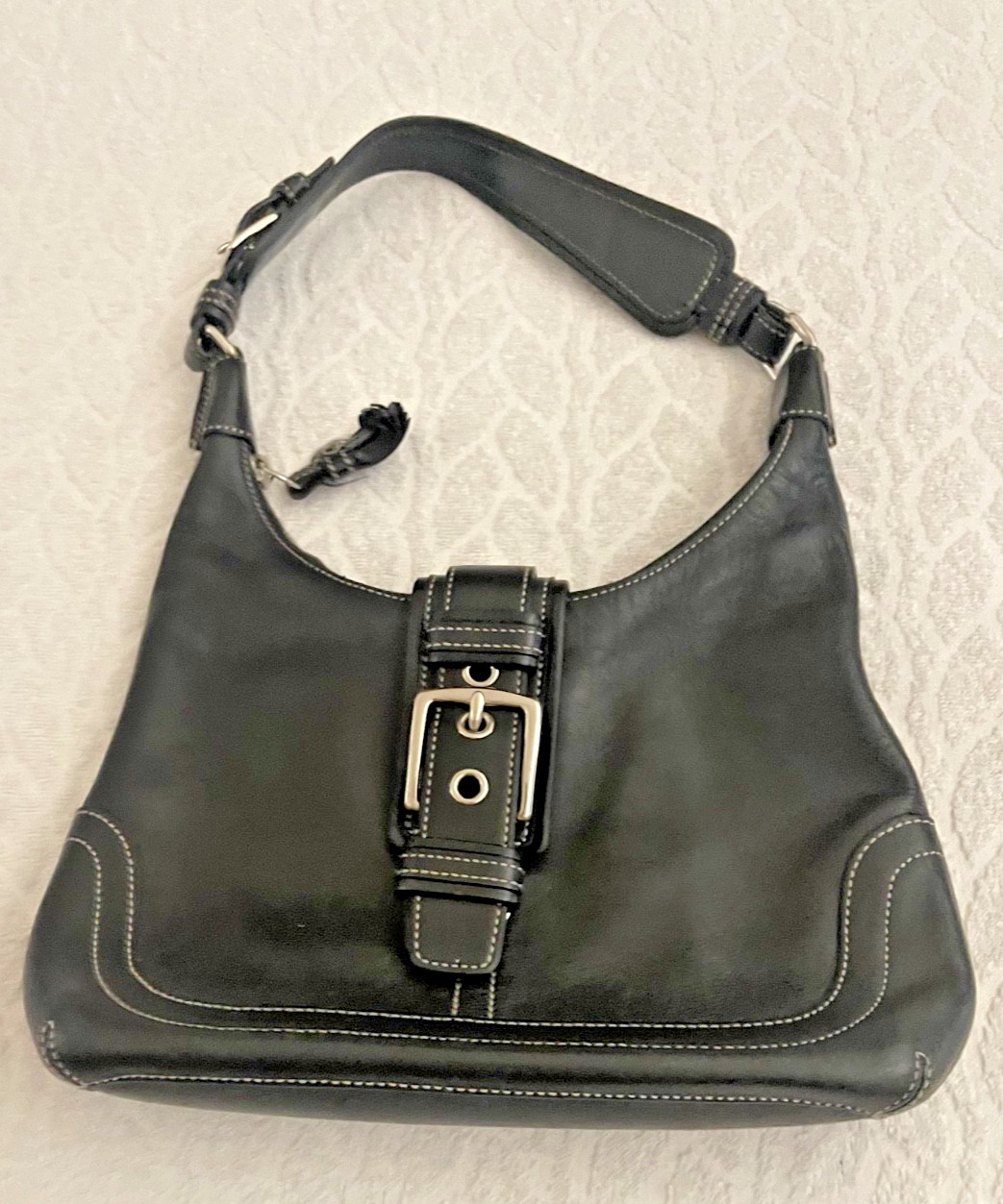 VINTAGE COACH Hamptons Soho Buckle Hobo Bag