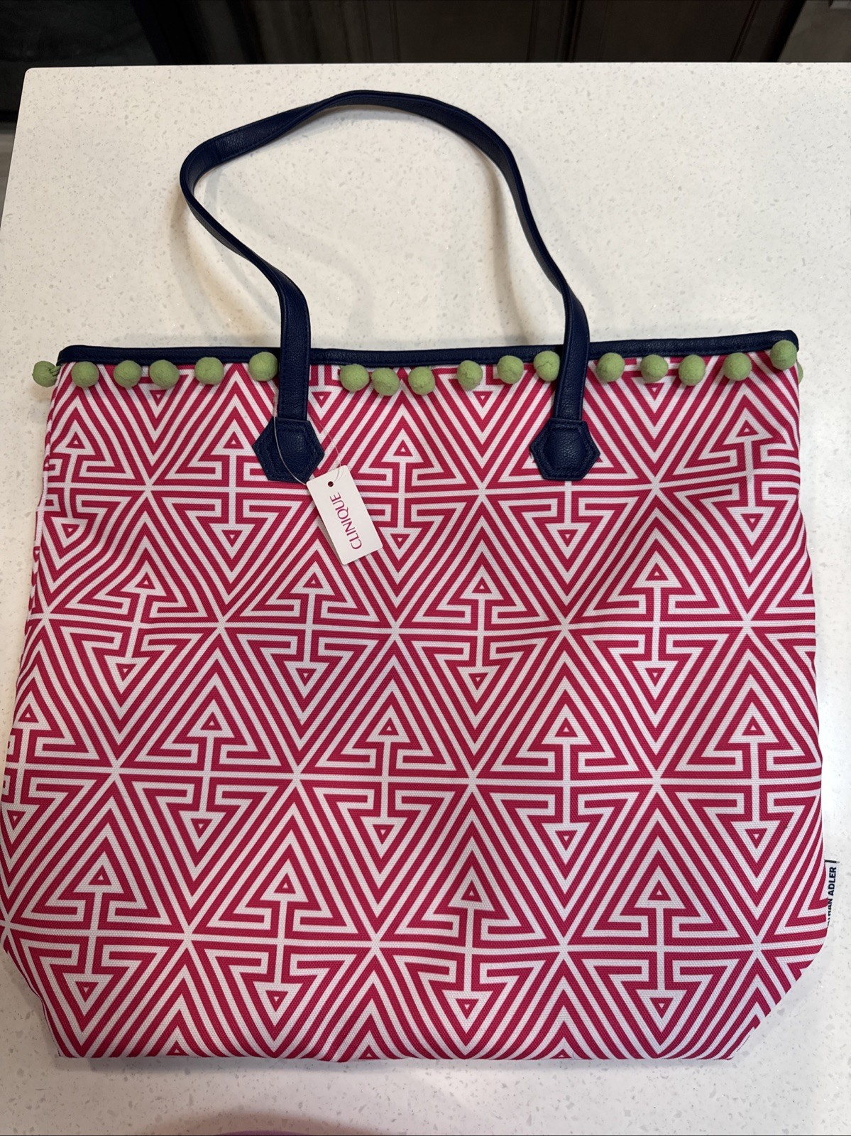 Clinique + Jonathan Adler Lg Tote Bag
