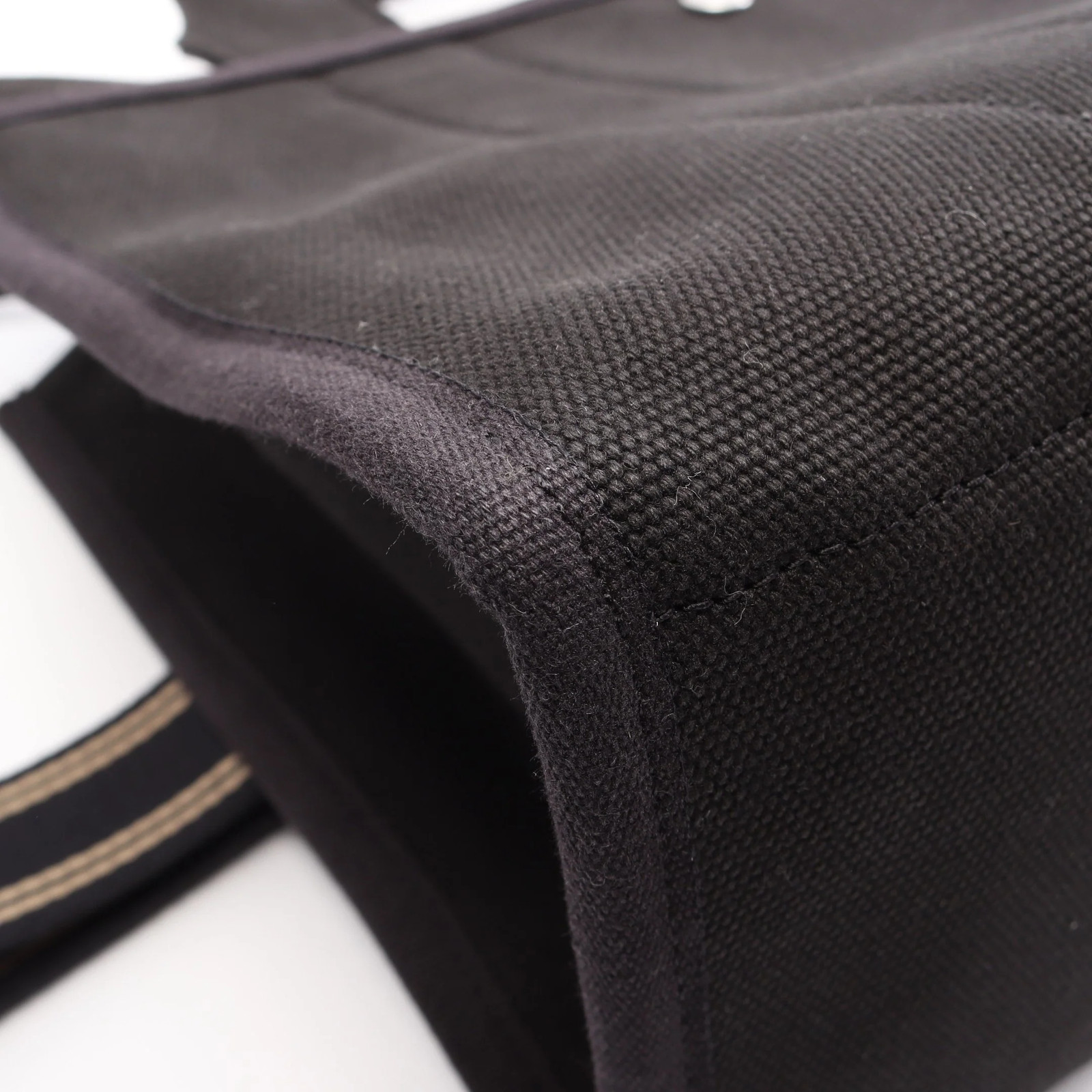 COACH 2WAY Tote Bag Black Canvas #RCB13789