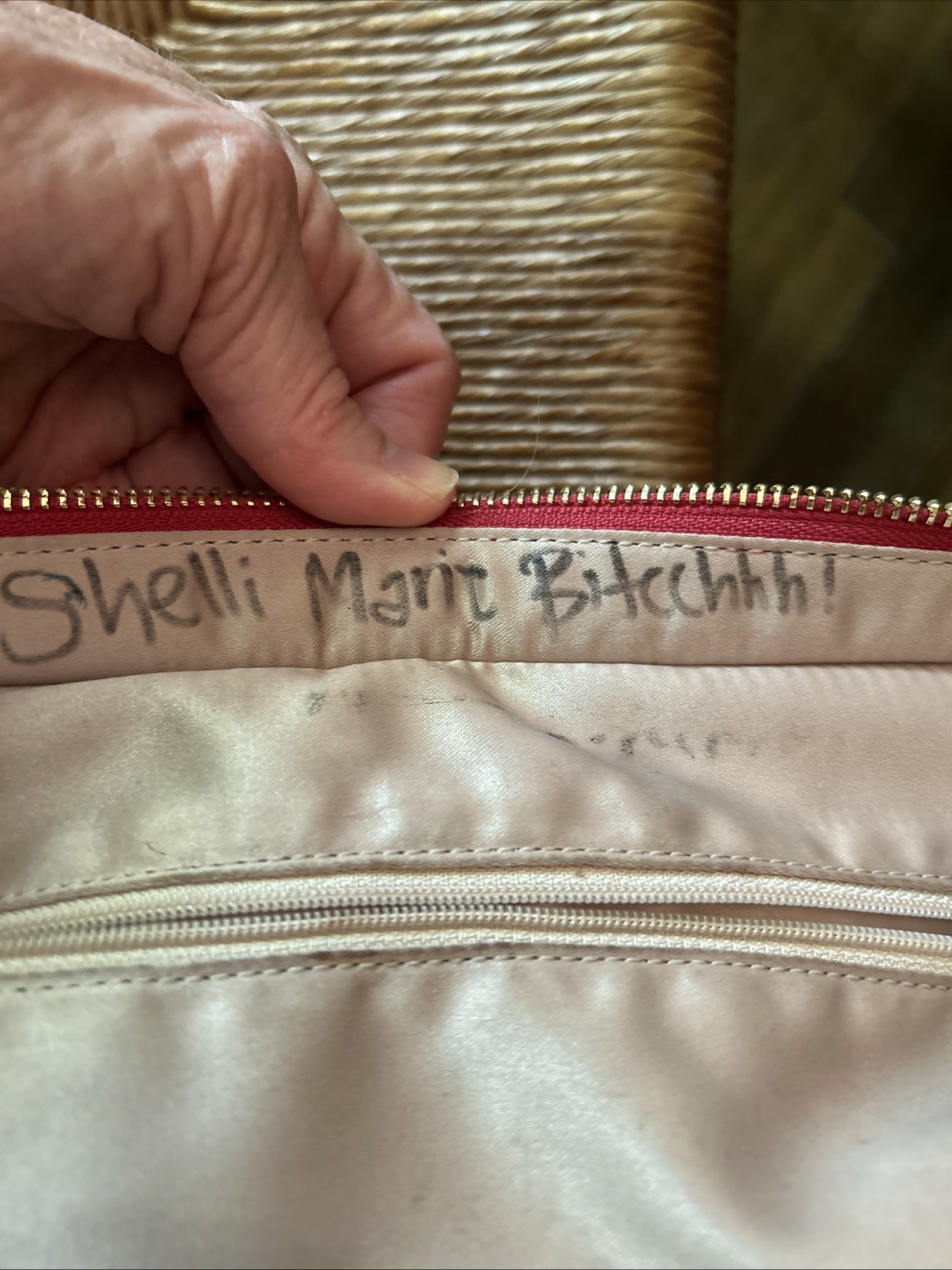 Coach Small Red Satchel Great Condition (See Photo Of “Authentication) Cross Bod