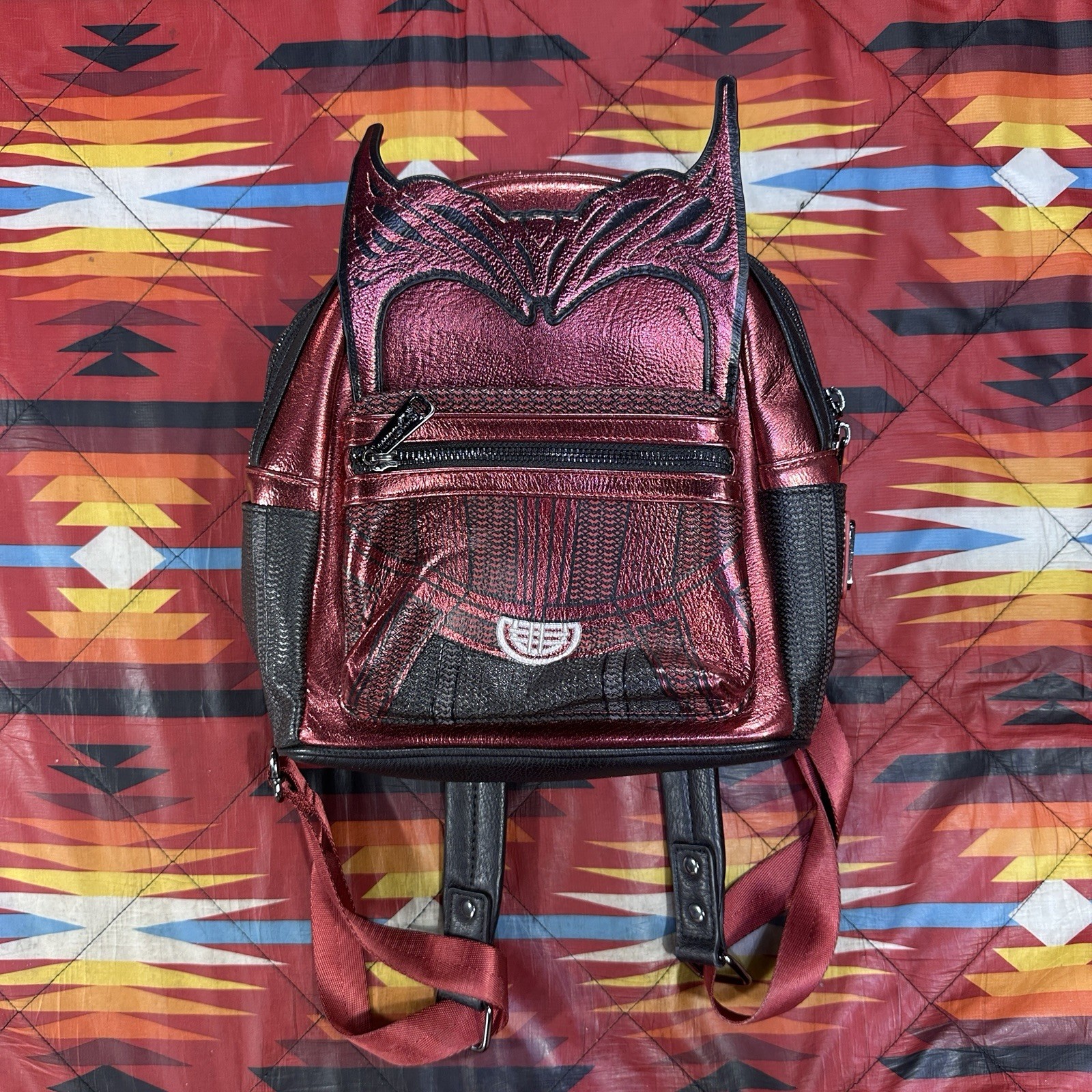 Loungefly Marvel Wanda Scarlet Witch Red Mini Backpack Disney Parks Adult