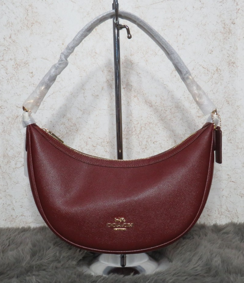 Coach Aria Shoulder Bag (Dark Wine) – NWT (CCL28)