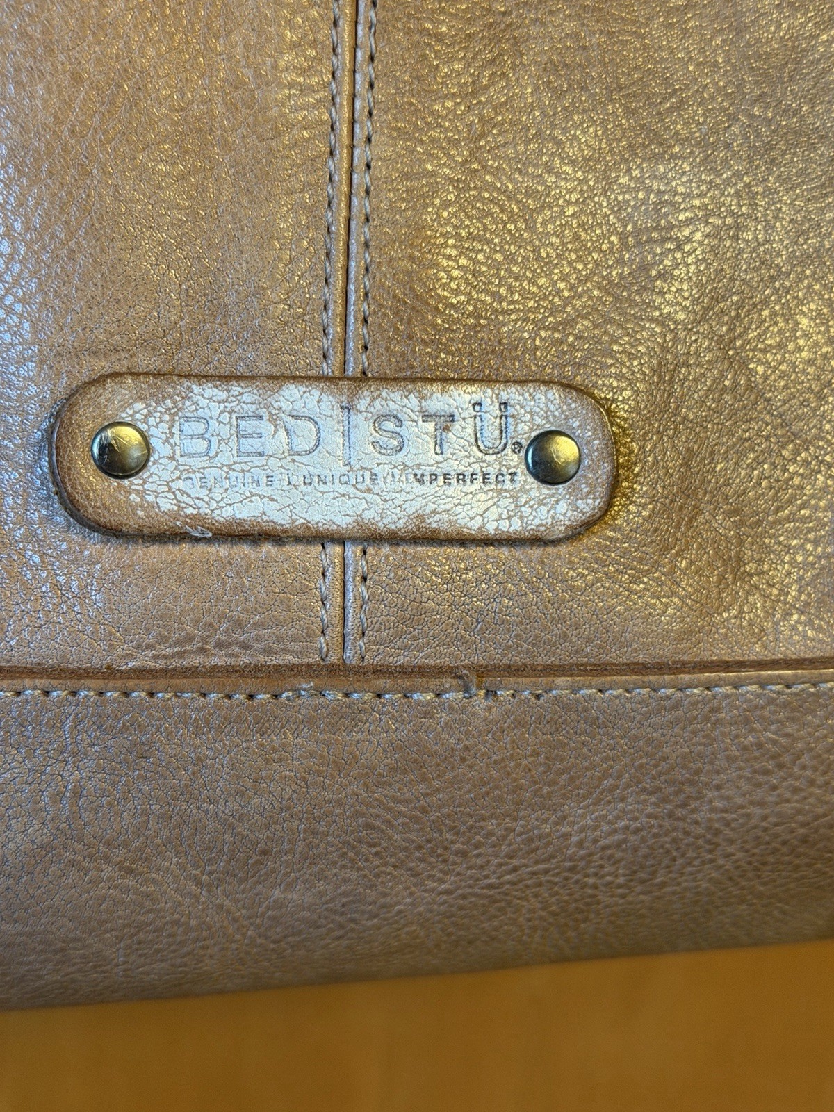 Bedstu Rockababy Shoulder Bag Cashew Rustic Nectar Lux Purse Satchel