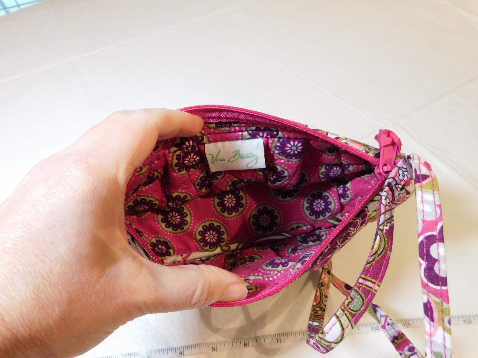 Vera Bradley Very Berry Paisley crossbody mini handbag purse shoulder bag retire