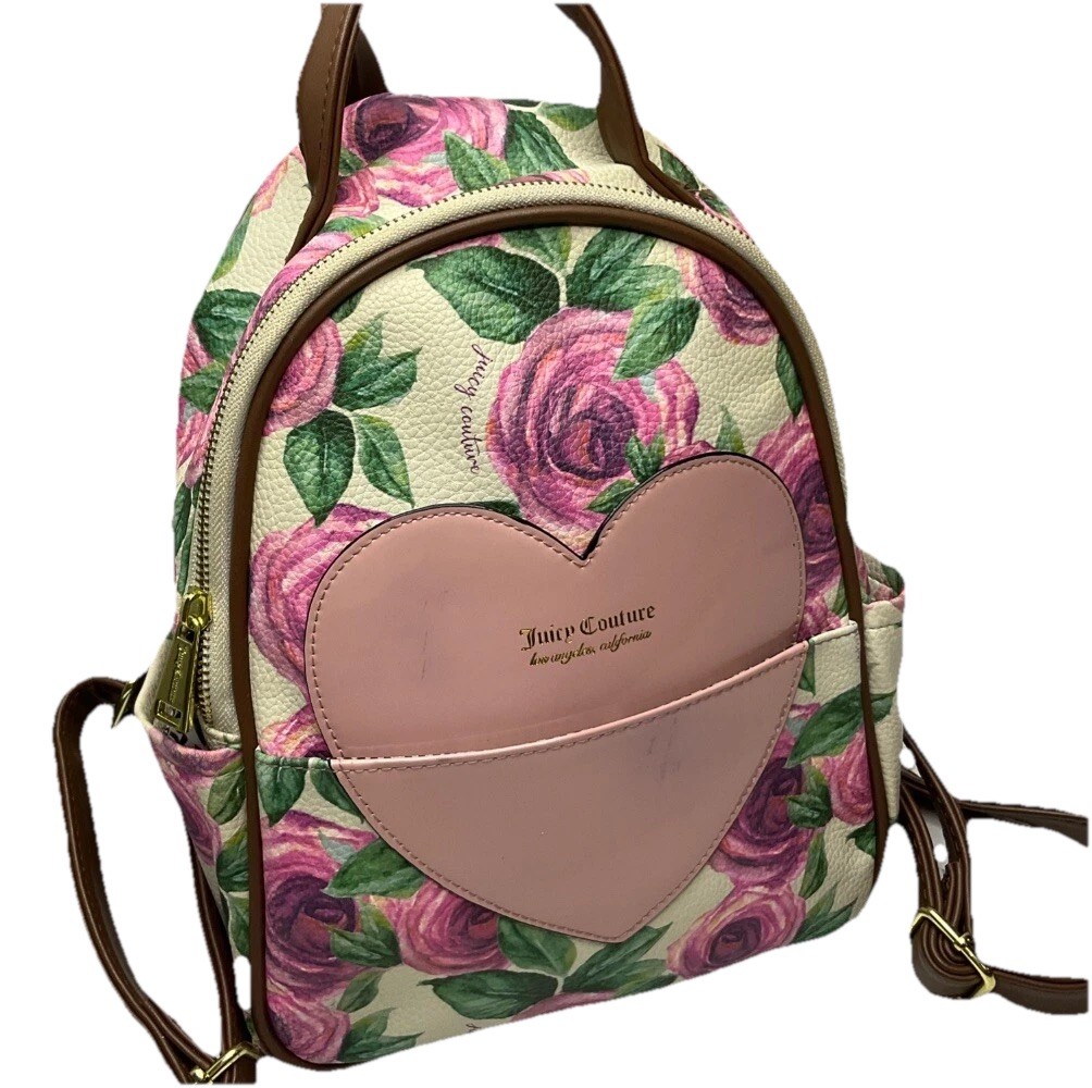 Juicy Couture Whole Lotta Love Backpack Moody Garden Cream