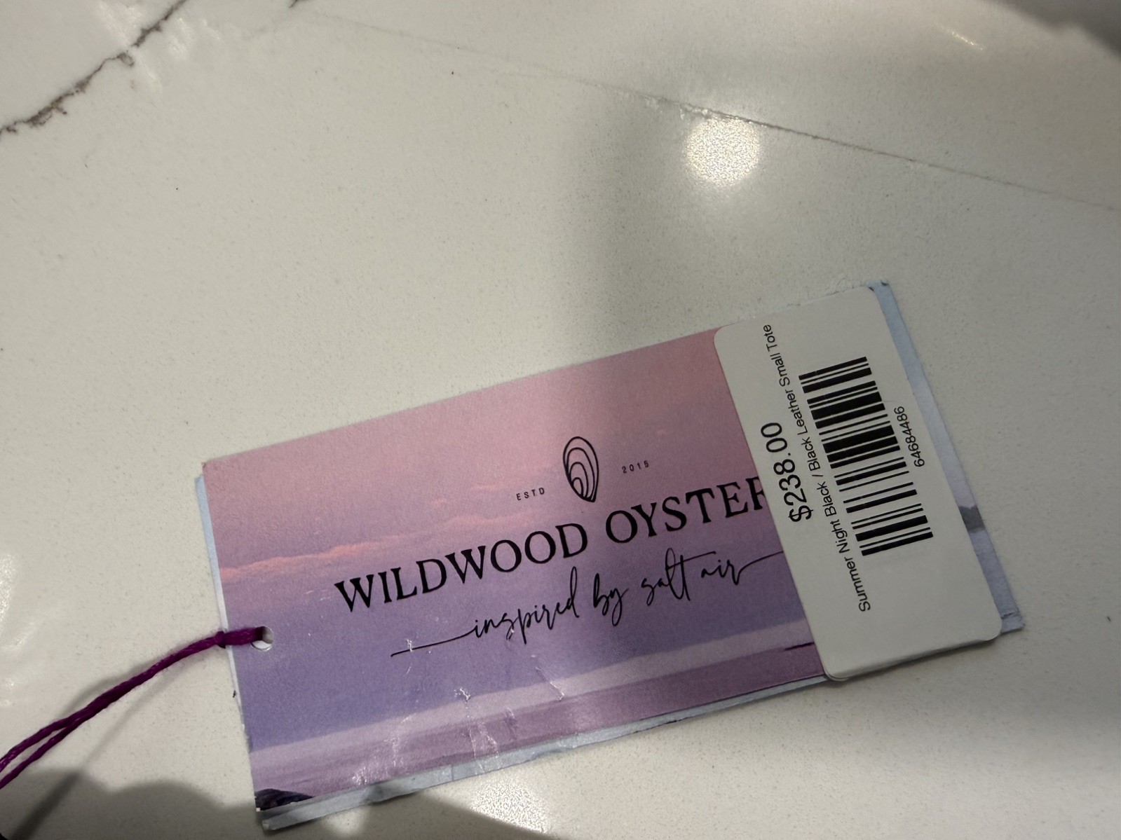 WILDWOOD OYSTER CO Ivory Leather and Suede Shoulder Bag Seaside Teal Dock Rope