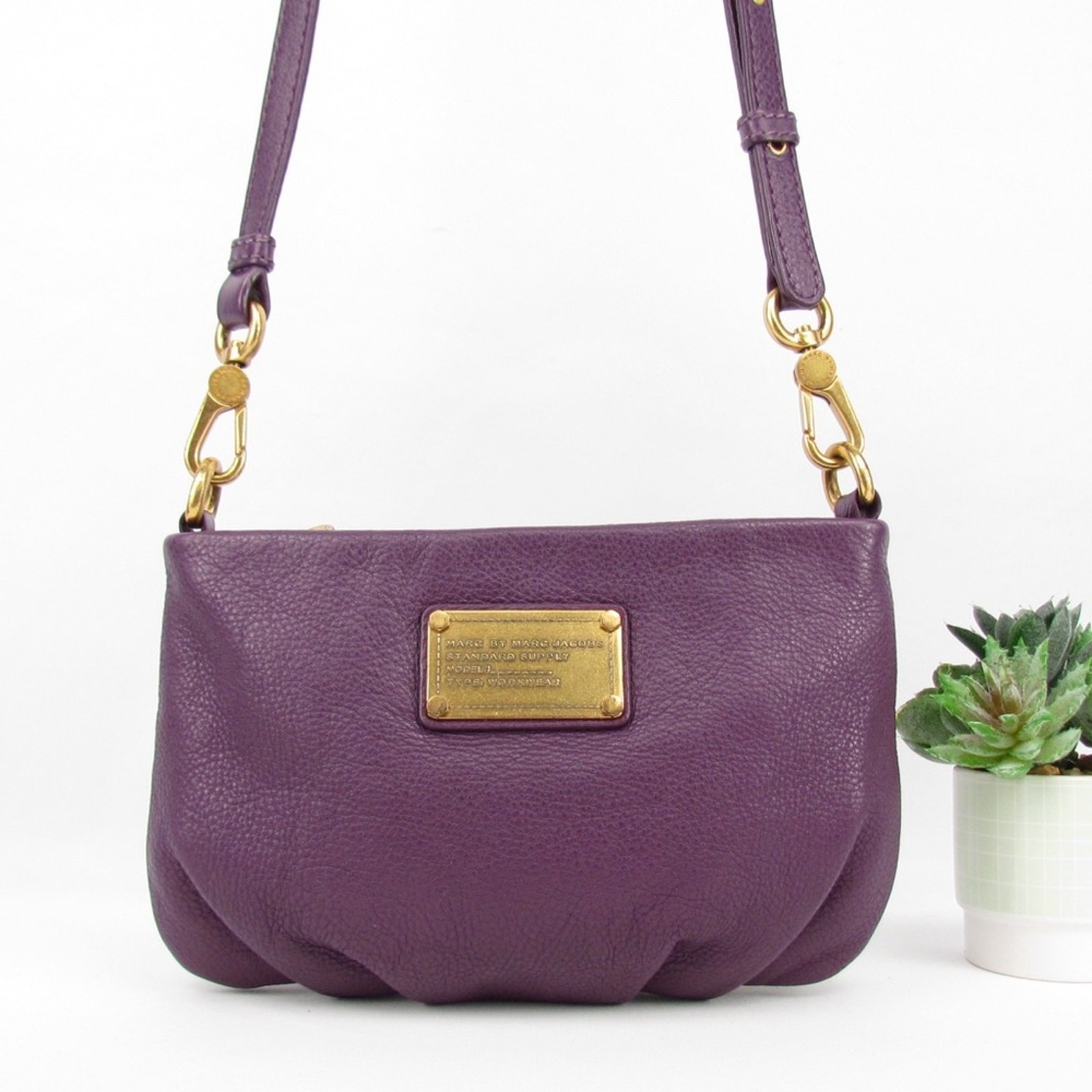 Marc By March Jacobs Purple Crossbody Bag