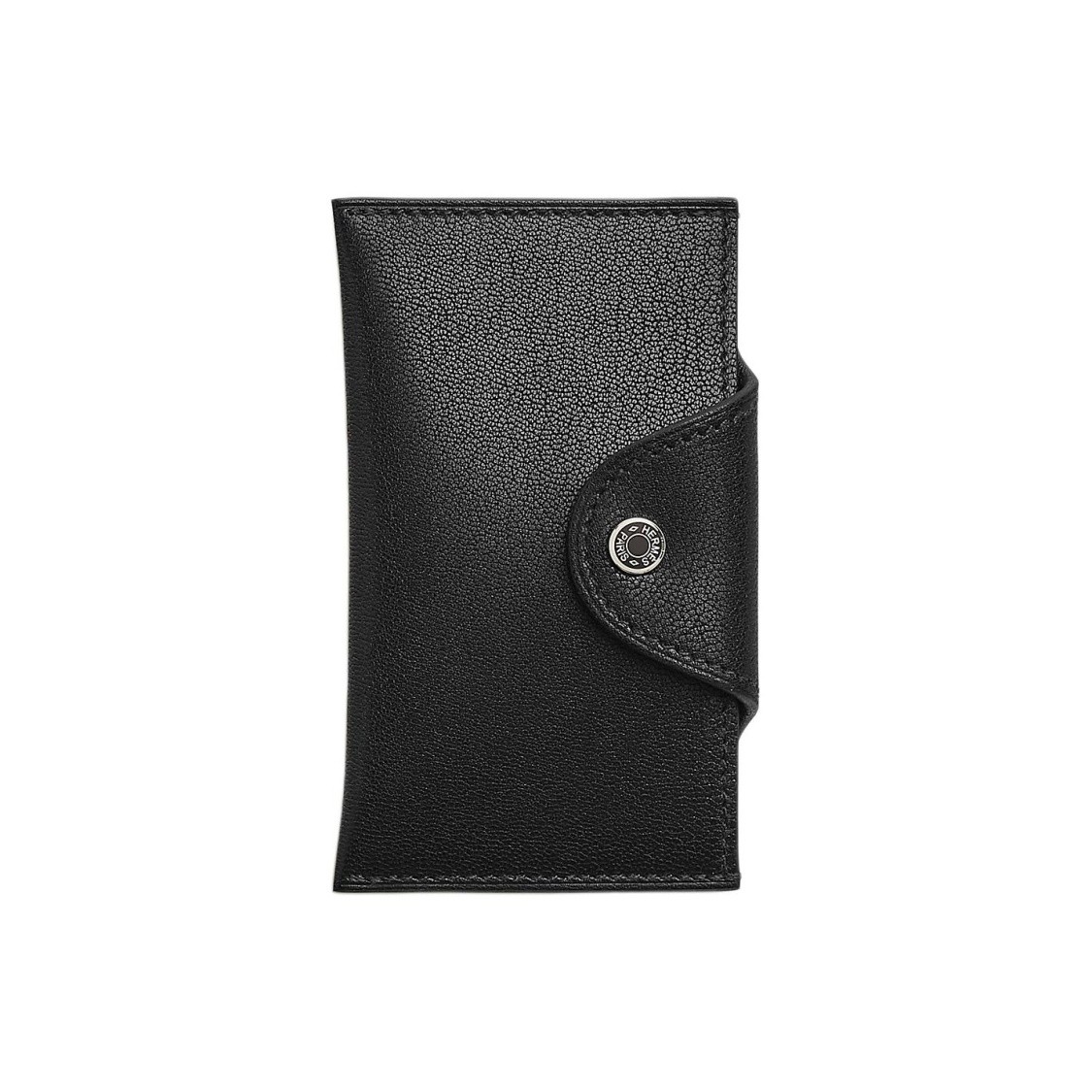 HERMES Iliade Goatskin Card holder Women’s 4.1×2.4×0.3 in