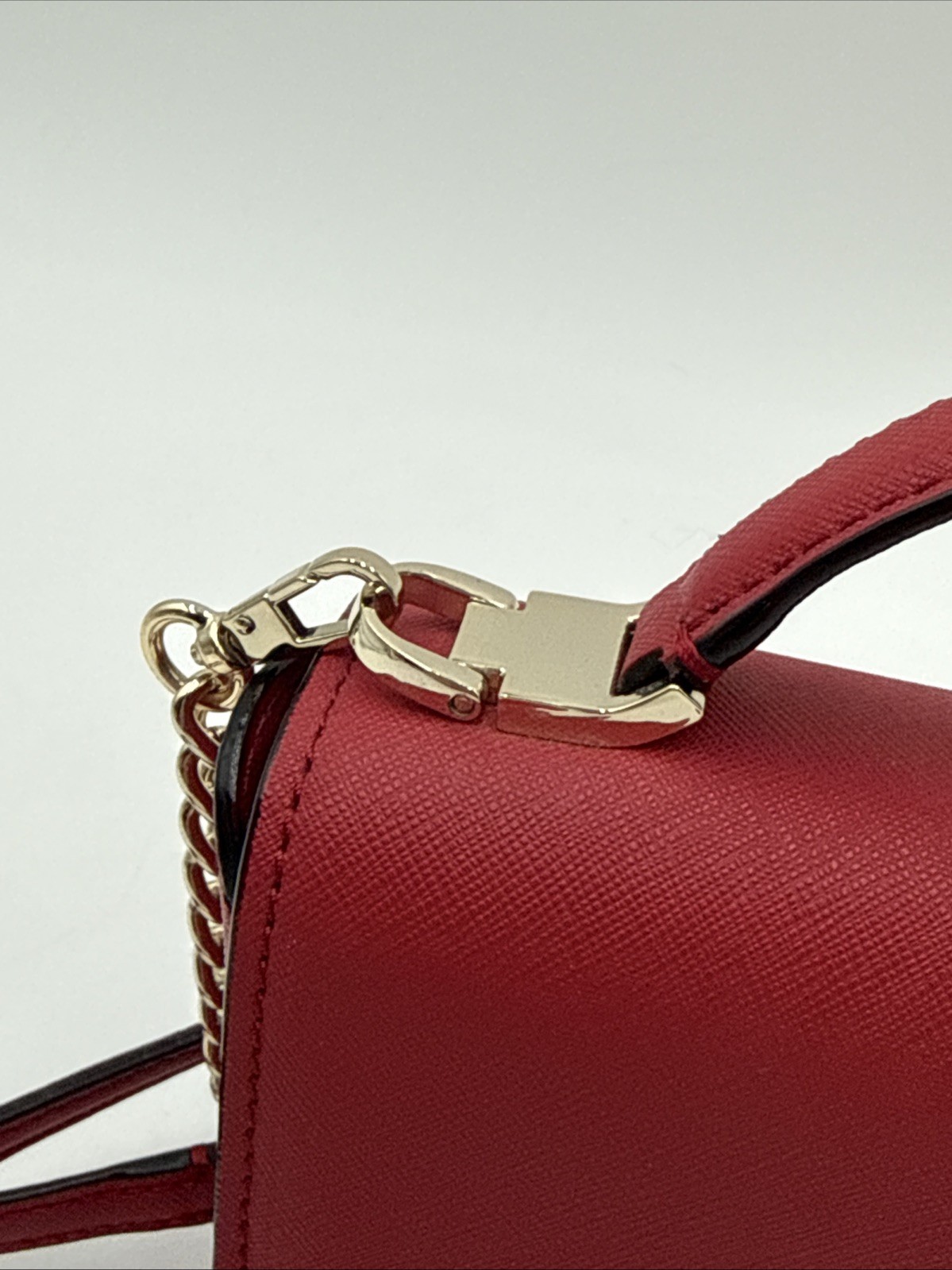 Kate Spade Red New York Rosso Cameron Street Saffiano Hope Crossbody Purse Bag