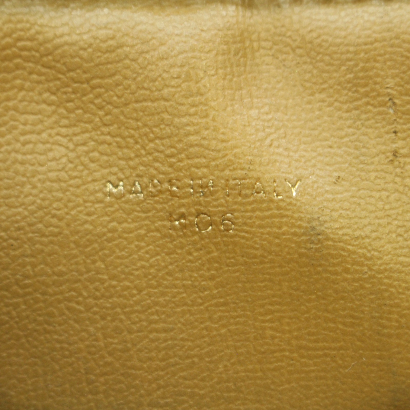 Celine Vintage Macadam Cosmetic Pouch Beige/Brown
