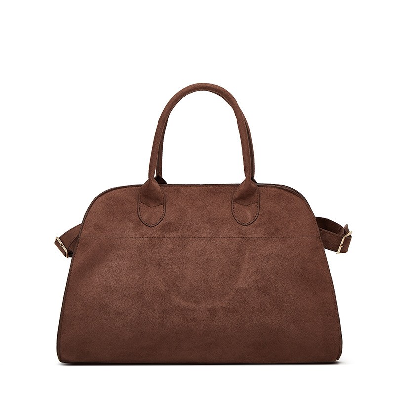 Retro Canvas Boston Tote Bag with Zip Closure and Interior Pockets for Daily Use