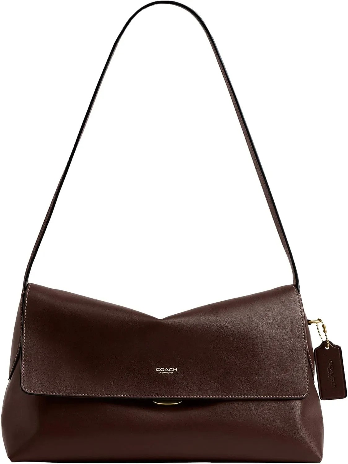 COACH Chelsea Shoulder Bag 30 Leather Crossbody Handbag CDS58 Maple outlet New