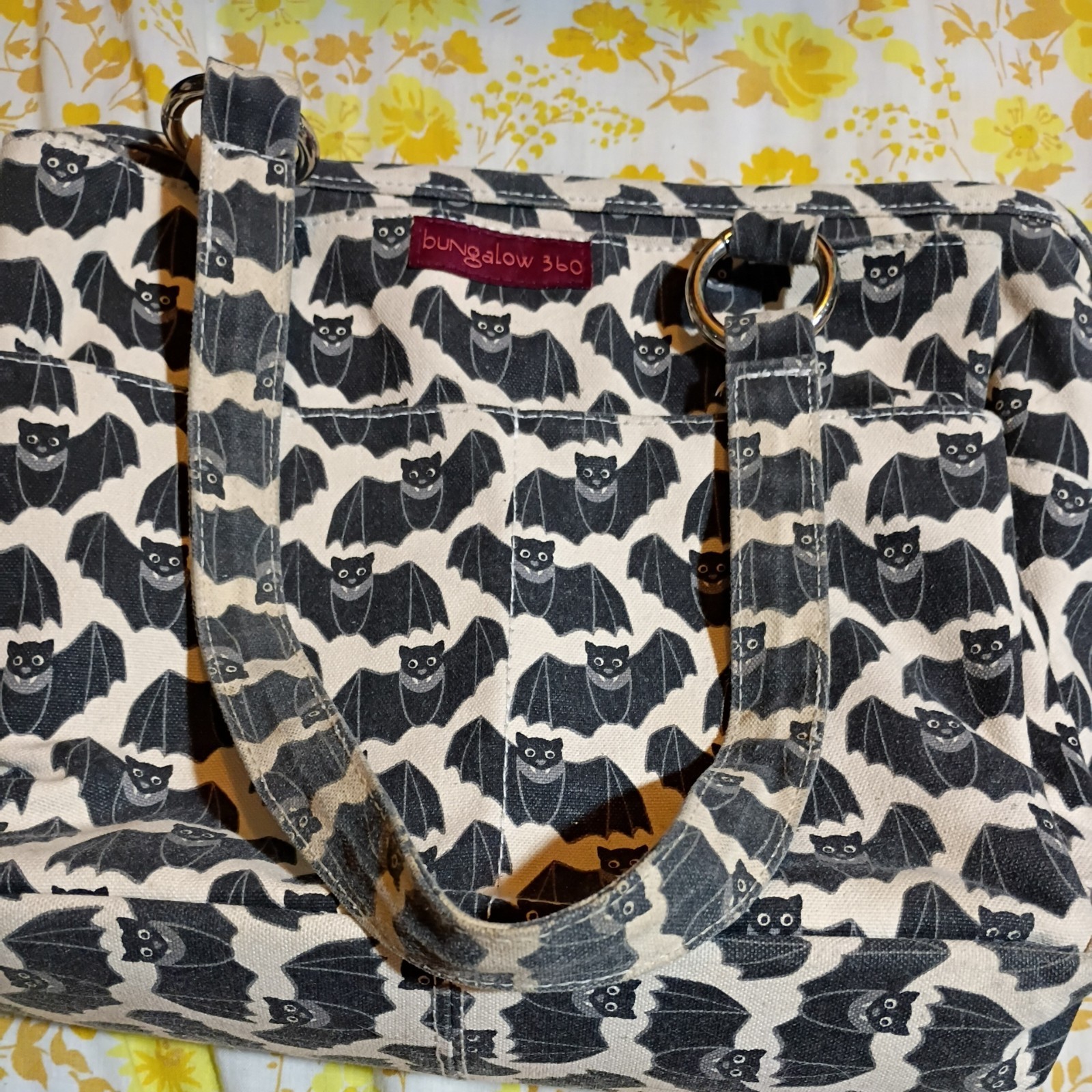 Bungalow 360 Retro Bats Pocket Bag