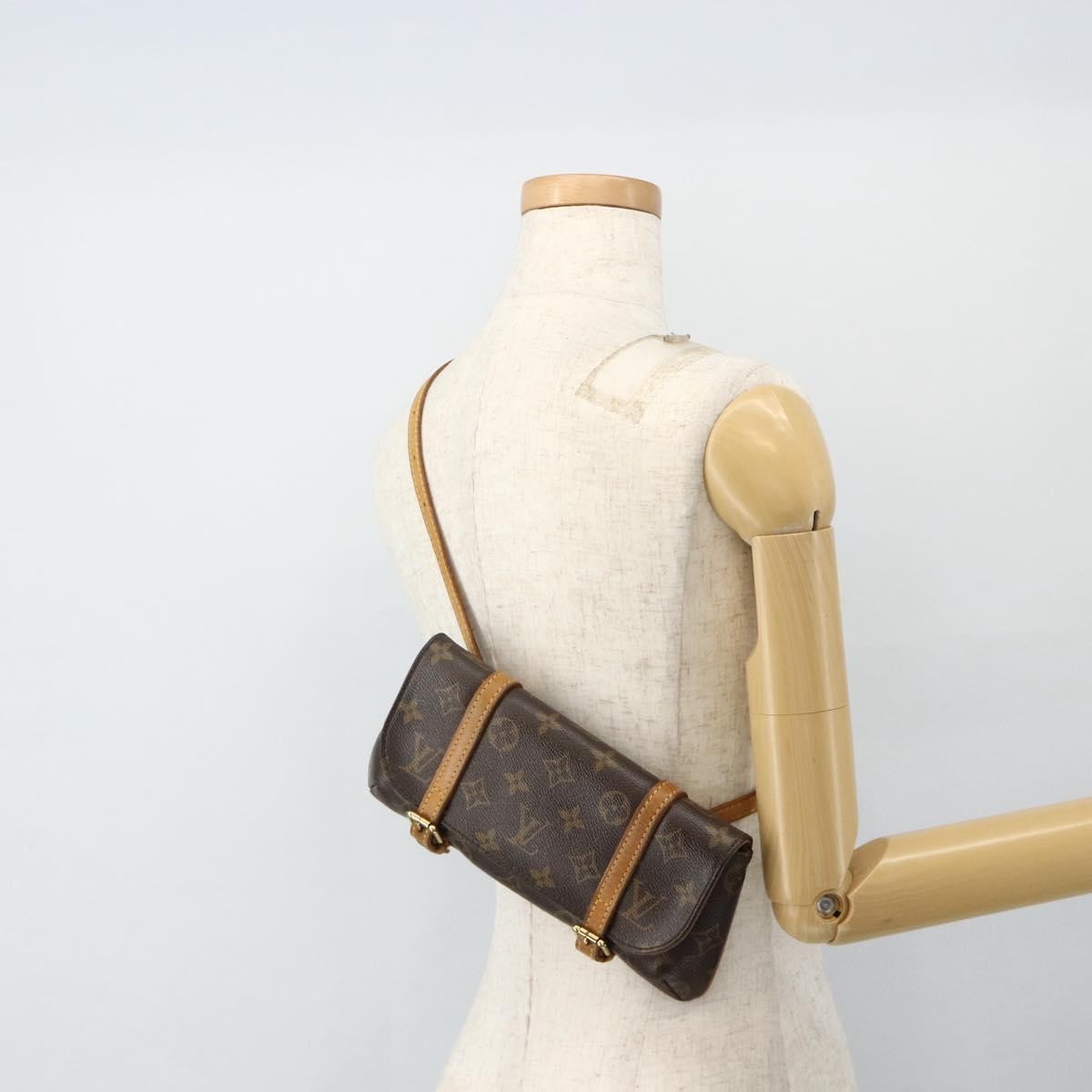 LOUIS VUITTON Monogram Marelle Hand Bag M51157 LV Auth ka4296A