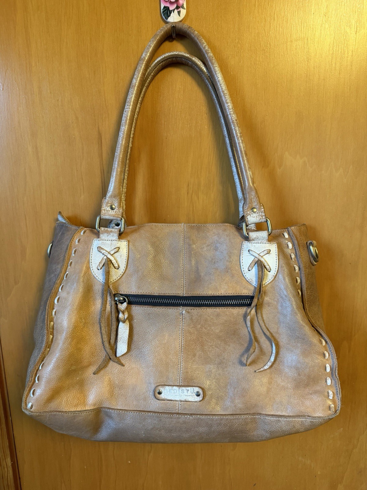 Bedstu Rockababy Shoulder Bag Cashew Rustic Nectar Lux Purse Satchel
