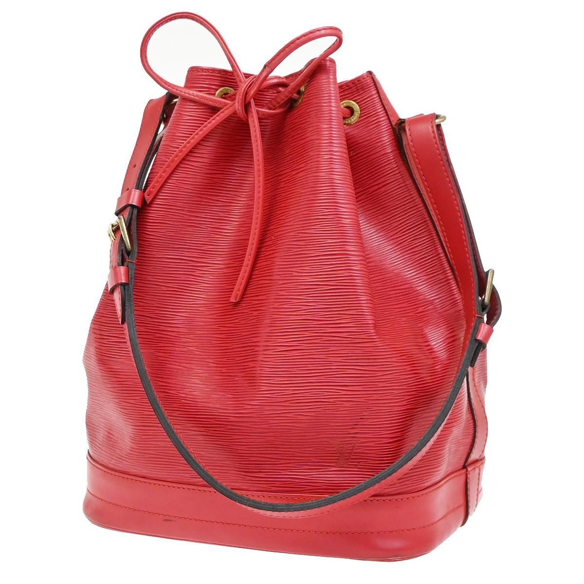LOUIS VUITTON LV Noe GM Drawstring Shoulder Bag Epi Leather RED M44007 81PA064