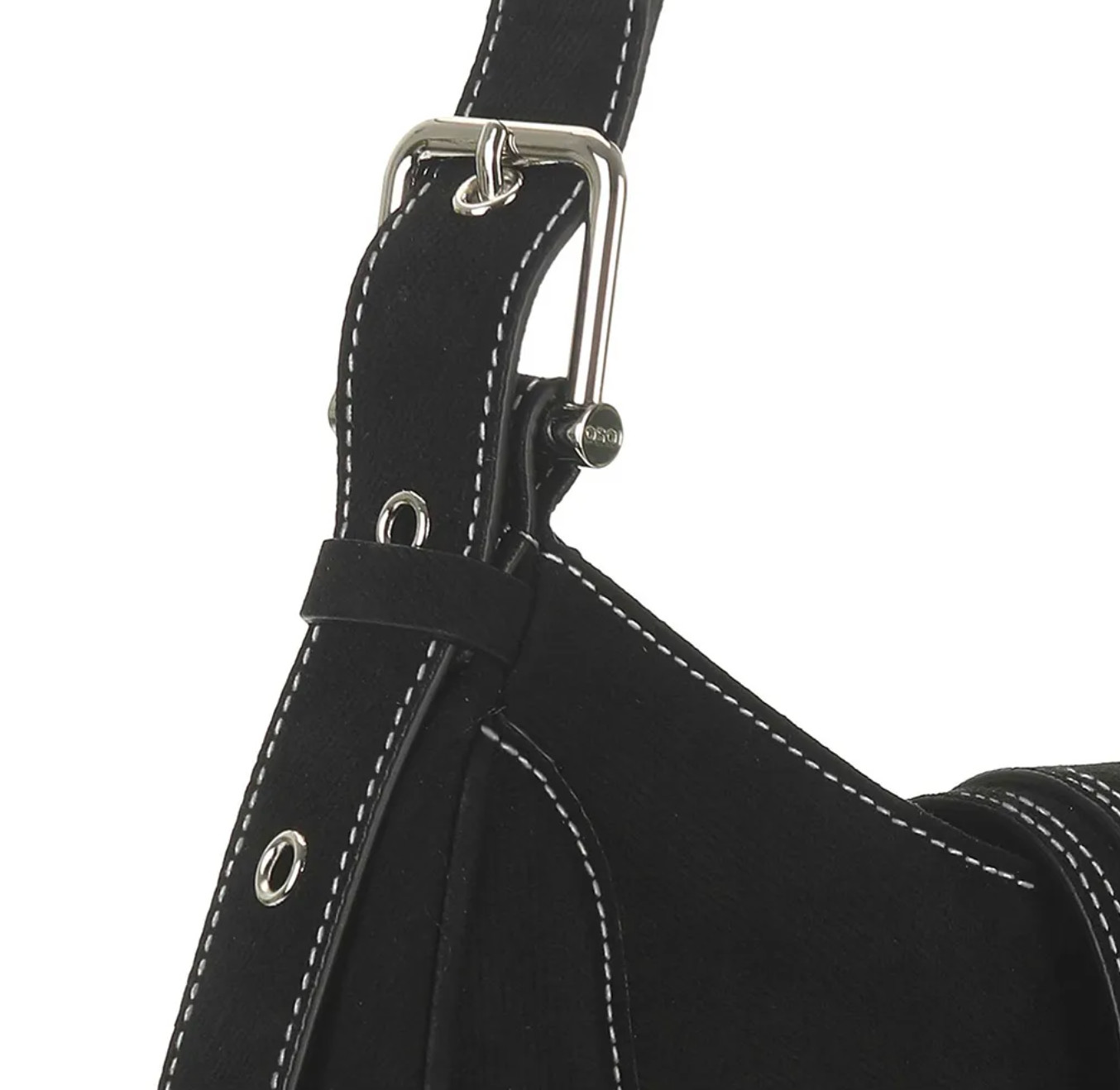 OSOI OSOI_HOBO BROCLE BAG [DENIM BLACK] / OSOI Shoulder Bag