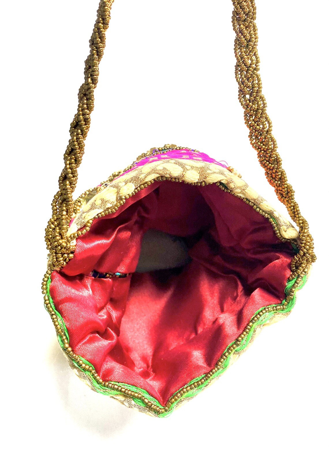 Purse Potli Indian Evening Bag Ethnic Wedding Bridal Or Everyday Hand Bag Gift