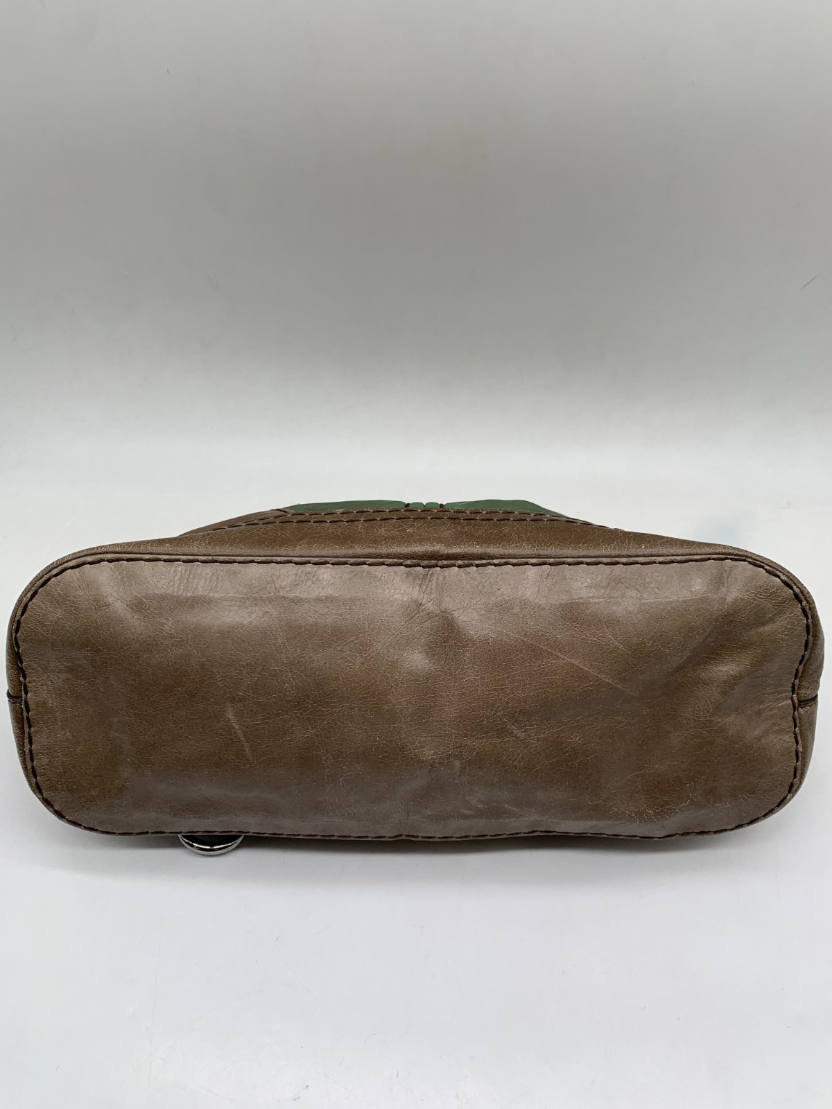 Prada Nylon‑Leather Chain Under‑arm Bag/WJ07113722/3722