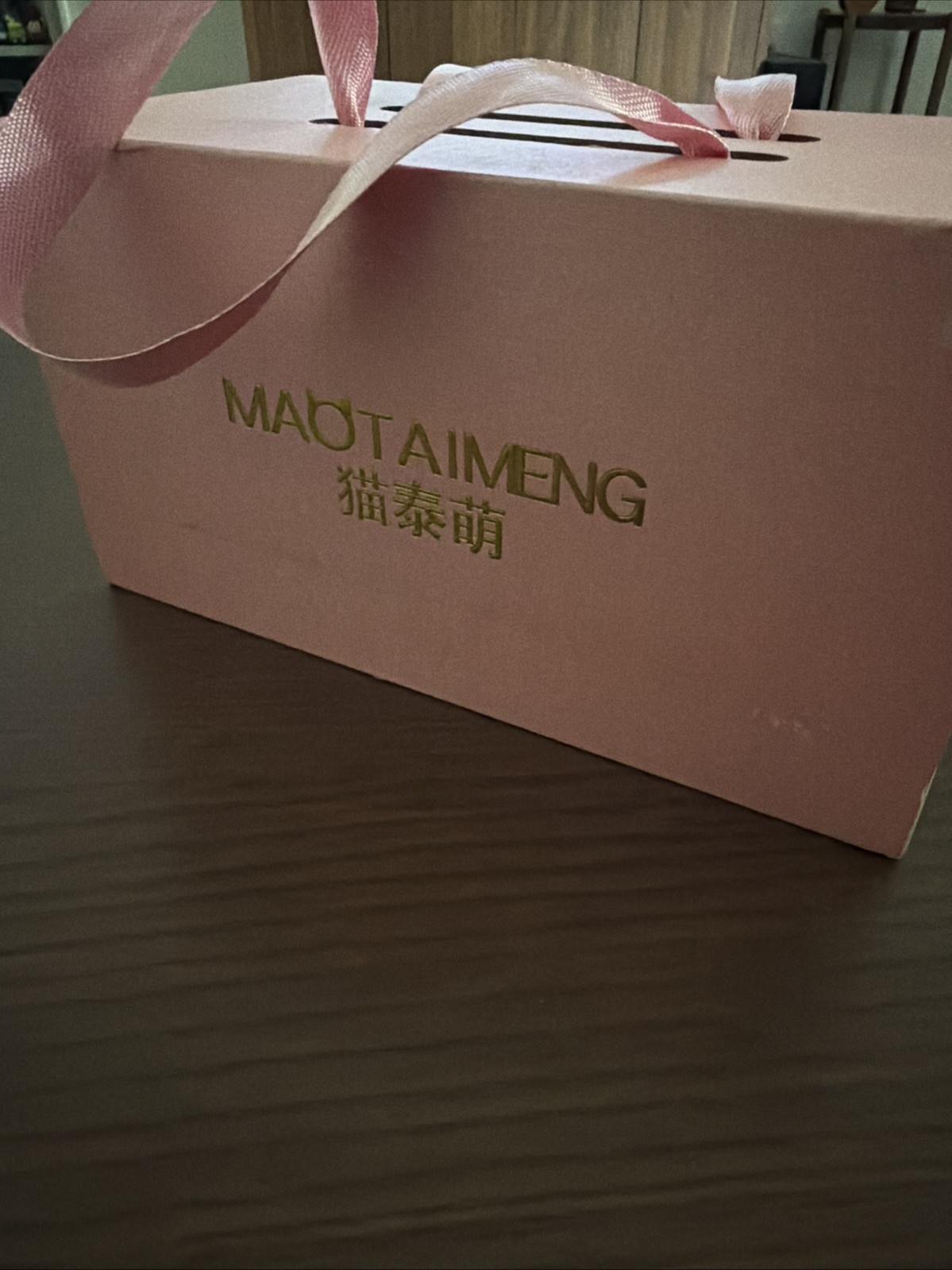 Maotaimeng beautiful Siamese cat purse with storage box