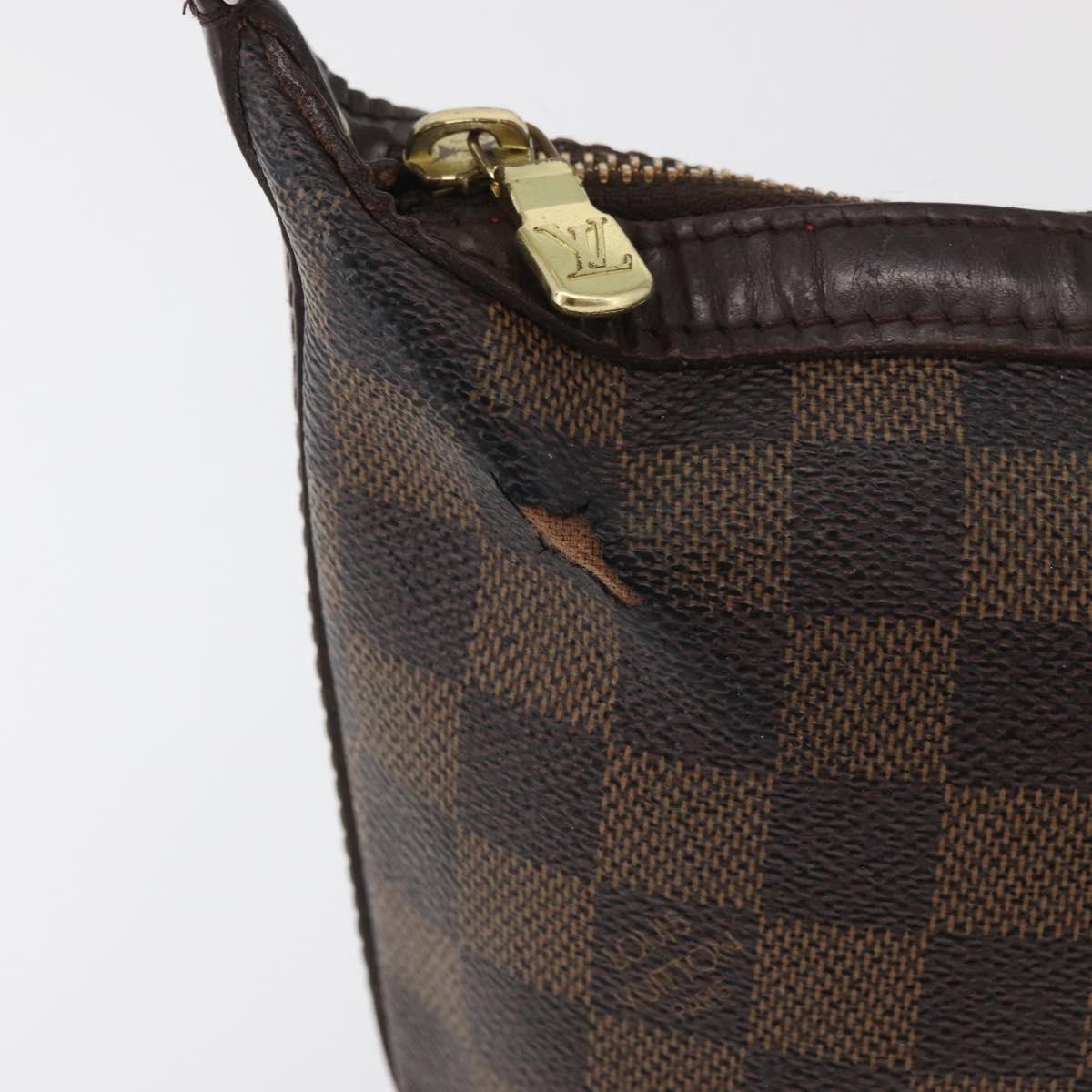 LOUIS VUITTON Damier Ebene Illovo PM Shoulder Bag N51996 LV Auth BA12761
