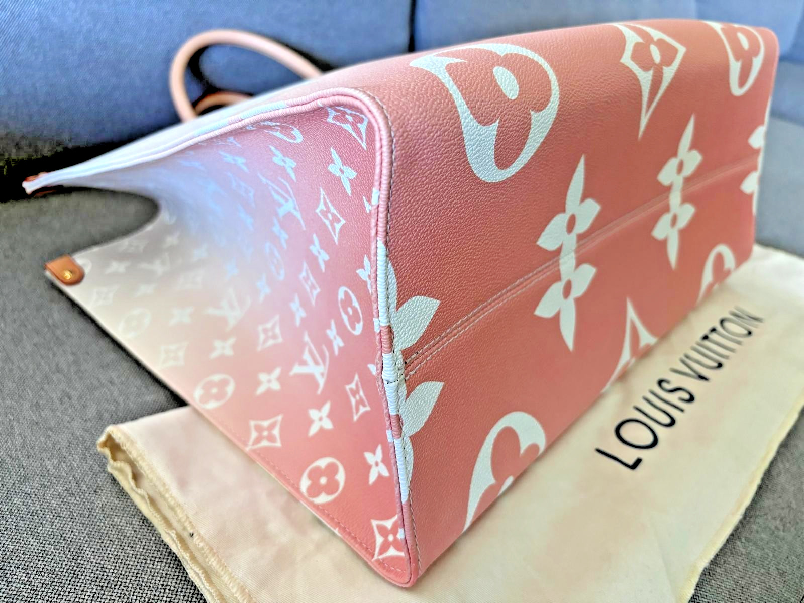 Louis Vuitton OnTheGo GM By The Pool Brume Mist Monogram Bag Limited Edition