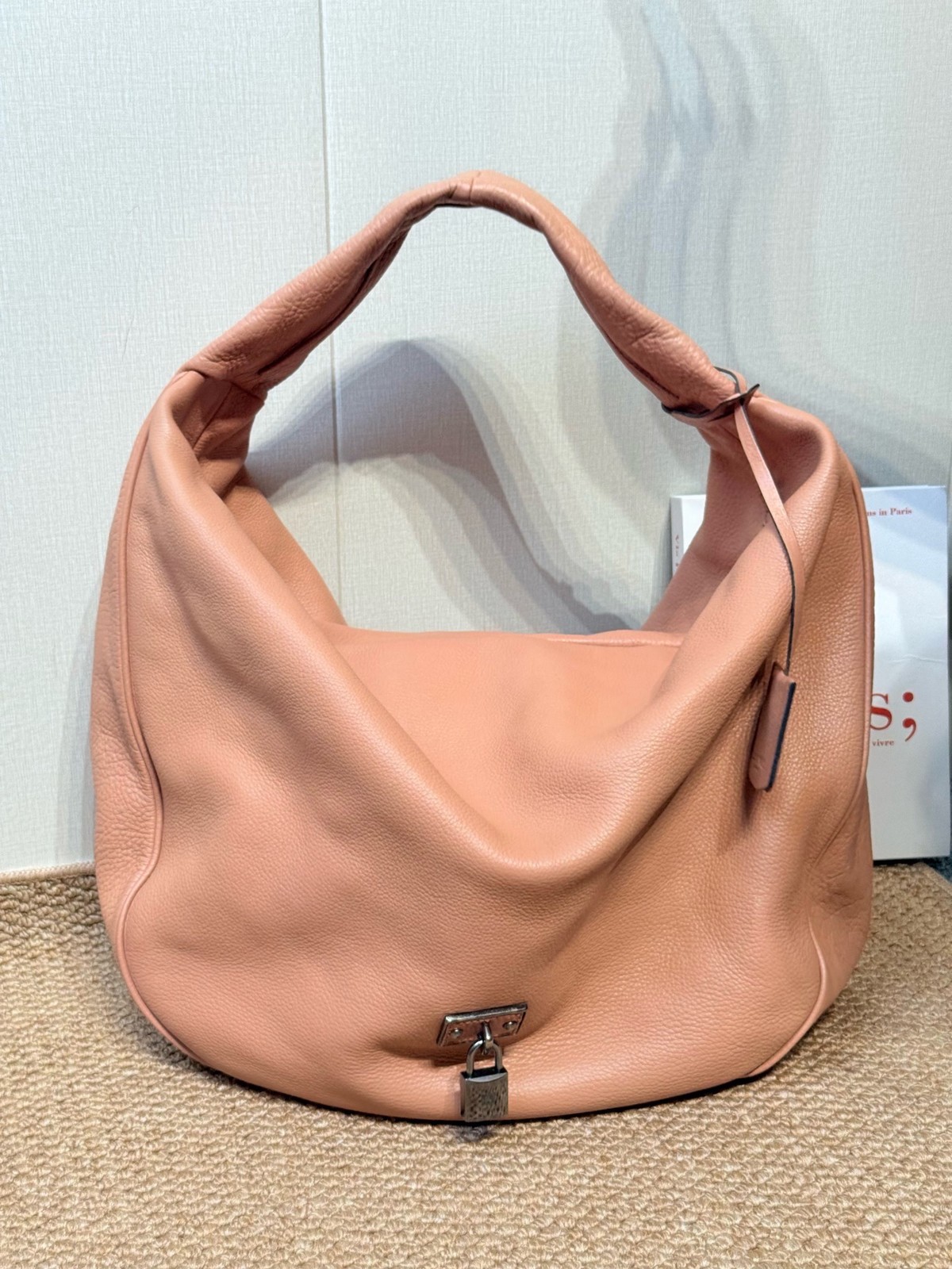 Loewe Pre-Owned Authentic Satchel Pink 36*31*13cm Free Tracked Shipping