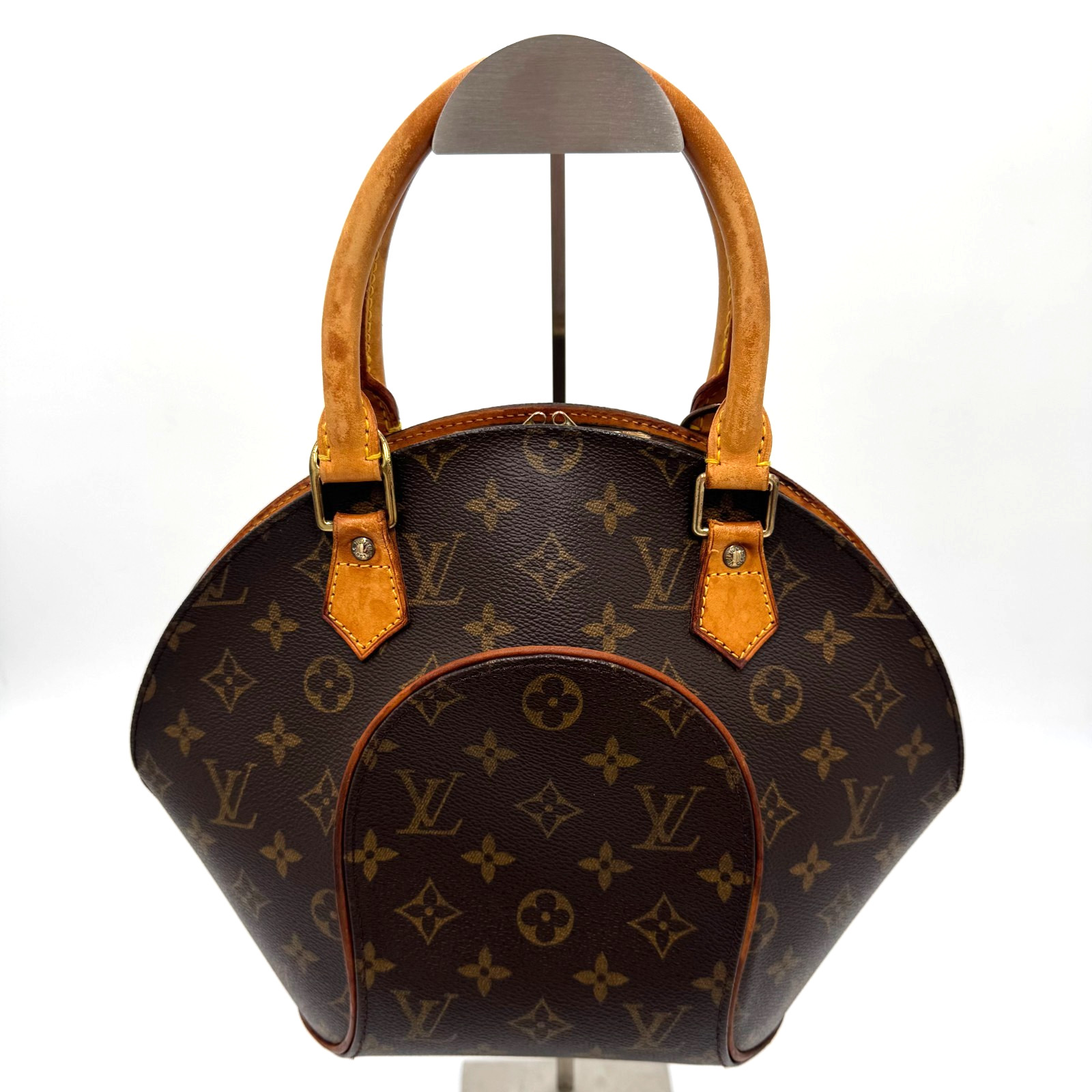 Louis Vuitton Ellipse PM Monogram Leather Handbag M51127 Authentic Used #VI0997