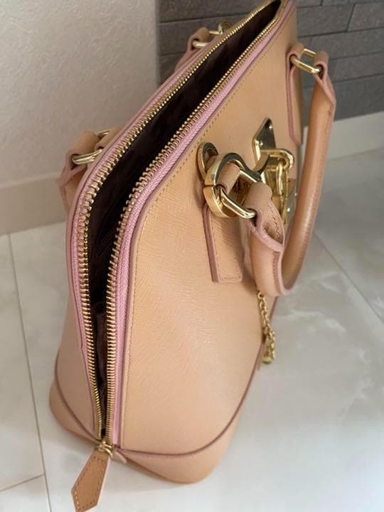 Samantha Thavasa Lady Azel Handbag Pink, Casual, Formal, Office Use