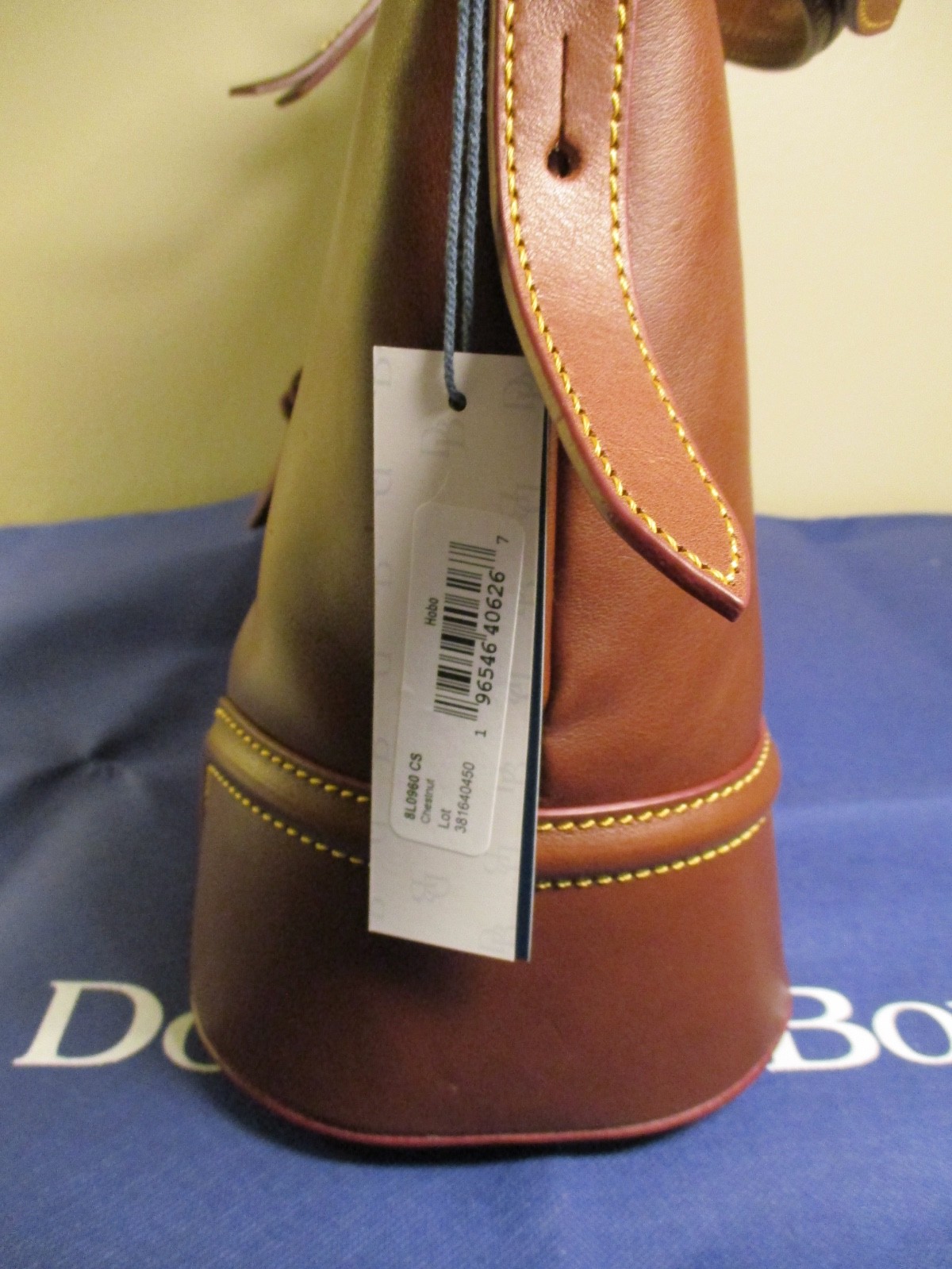 Dooney & Bourke QVC Florentine Chestnut Hobo Shoulder Bag NWT