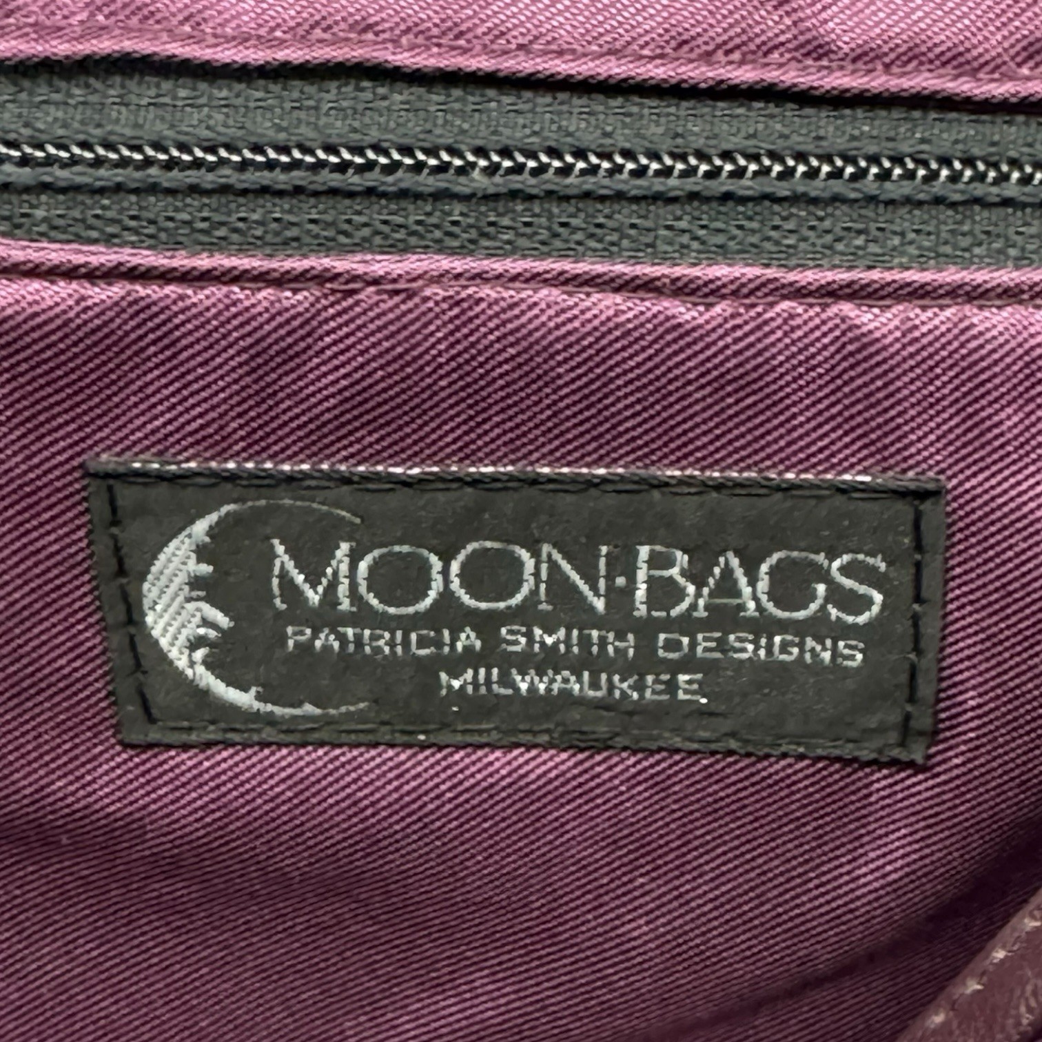 Vintage 80s 90s MOONBAGS Suede Leather Clutch Bag Shoulder Handbag Convertible