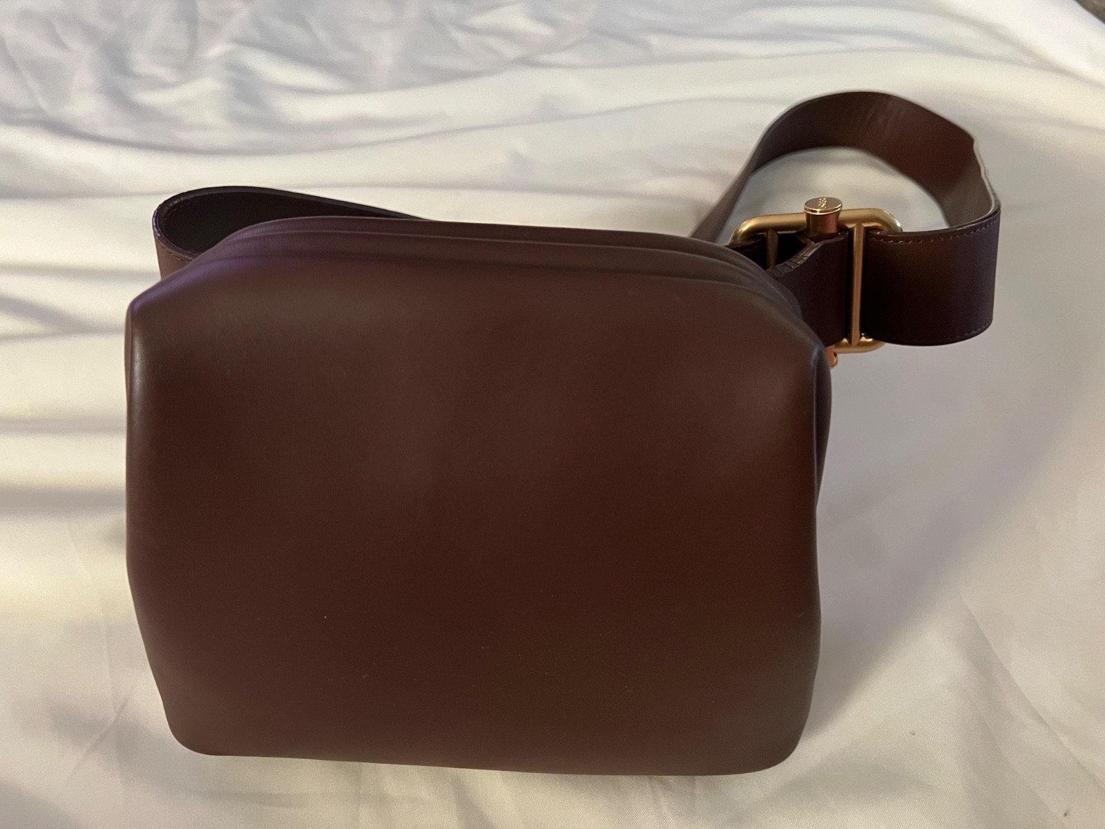 OSOI Shoulder Mini Brogt Bag Brown