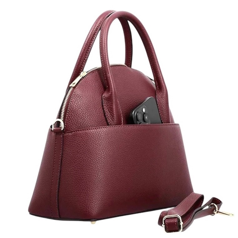 Modarno Borsetta donna a mano con tracolla 20x9x17 cm
