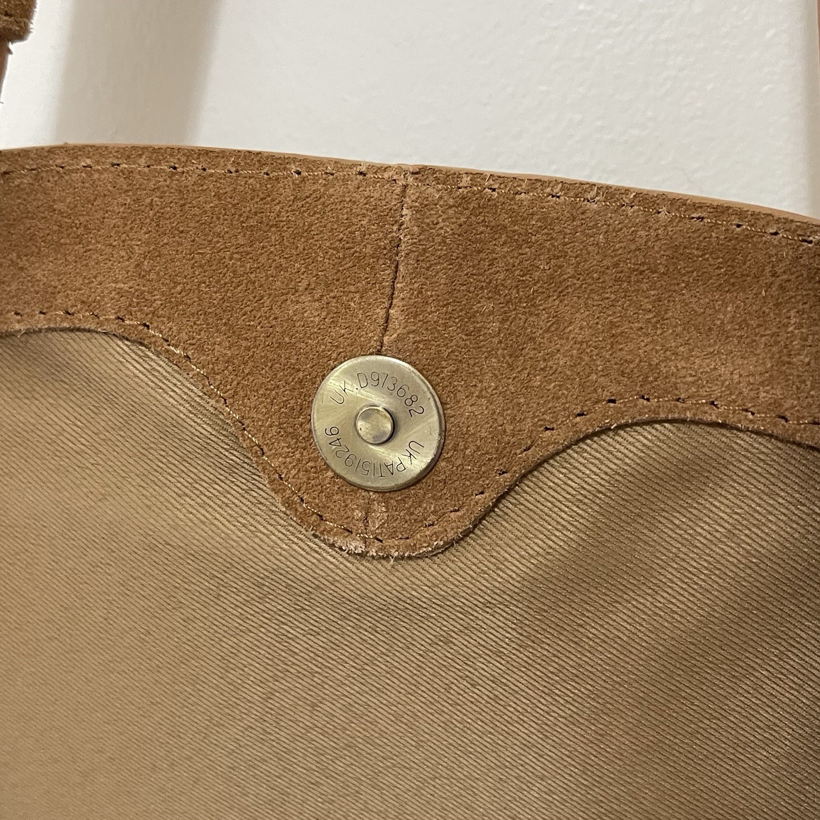 Brown Crossbody Saddle Bag