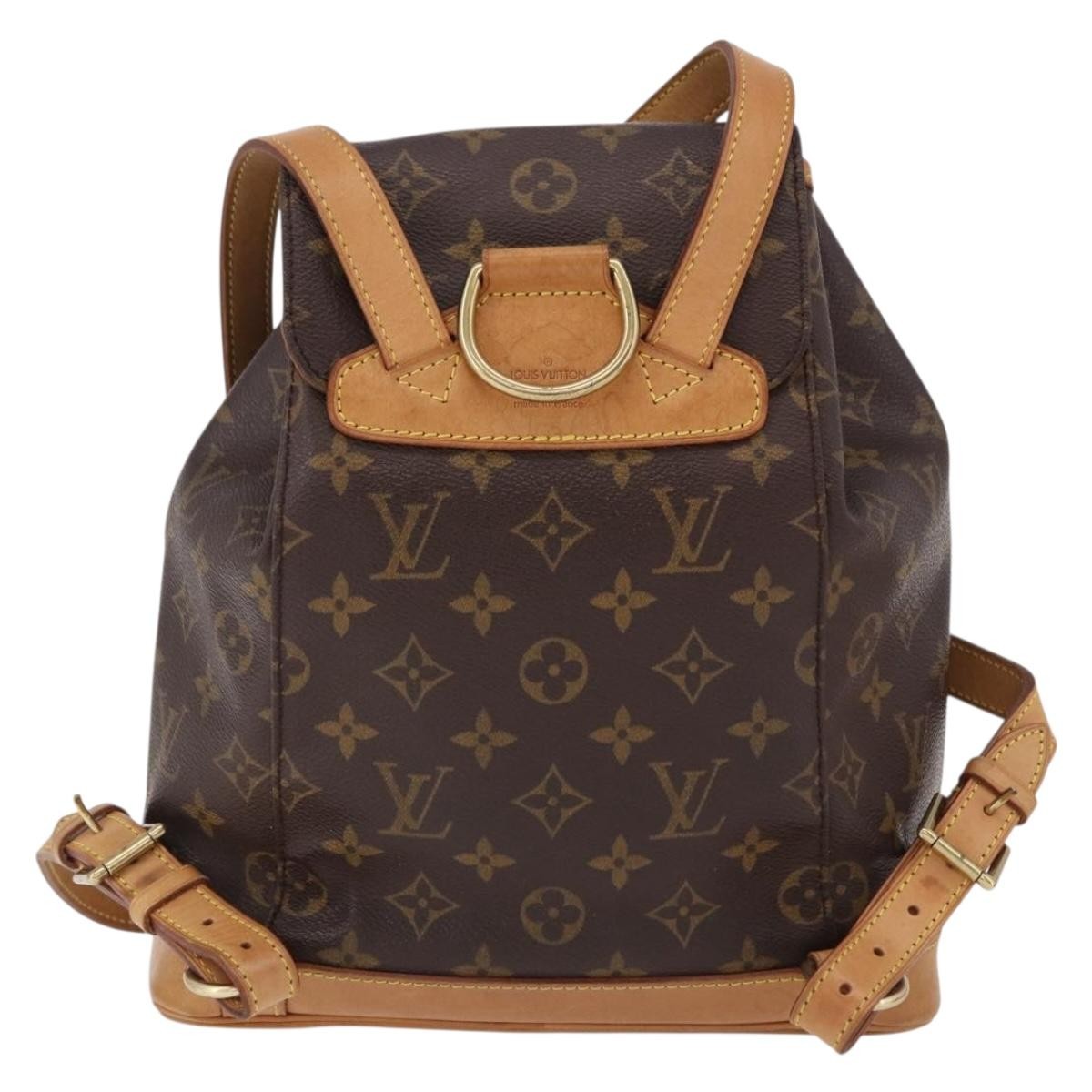 LOUIS VUITTON Monogram Montsouris MM Backpack M51136 LV Auth 190393A