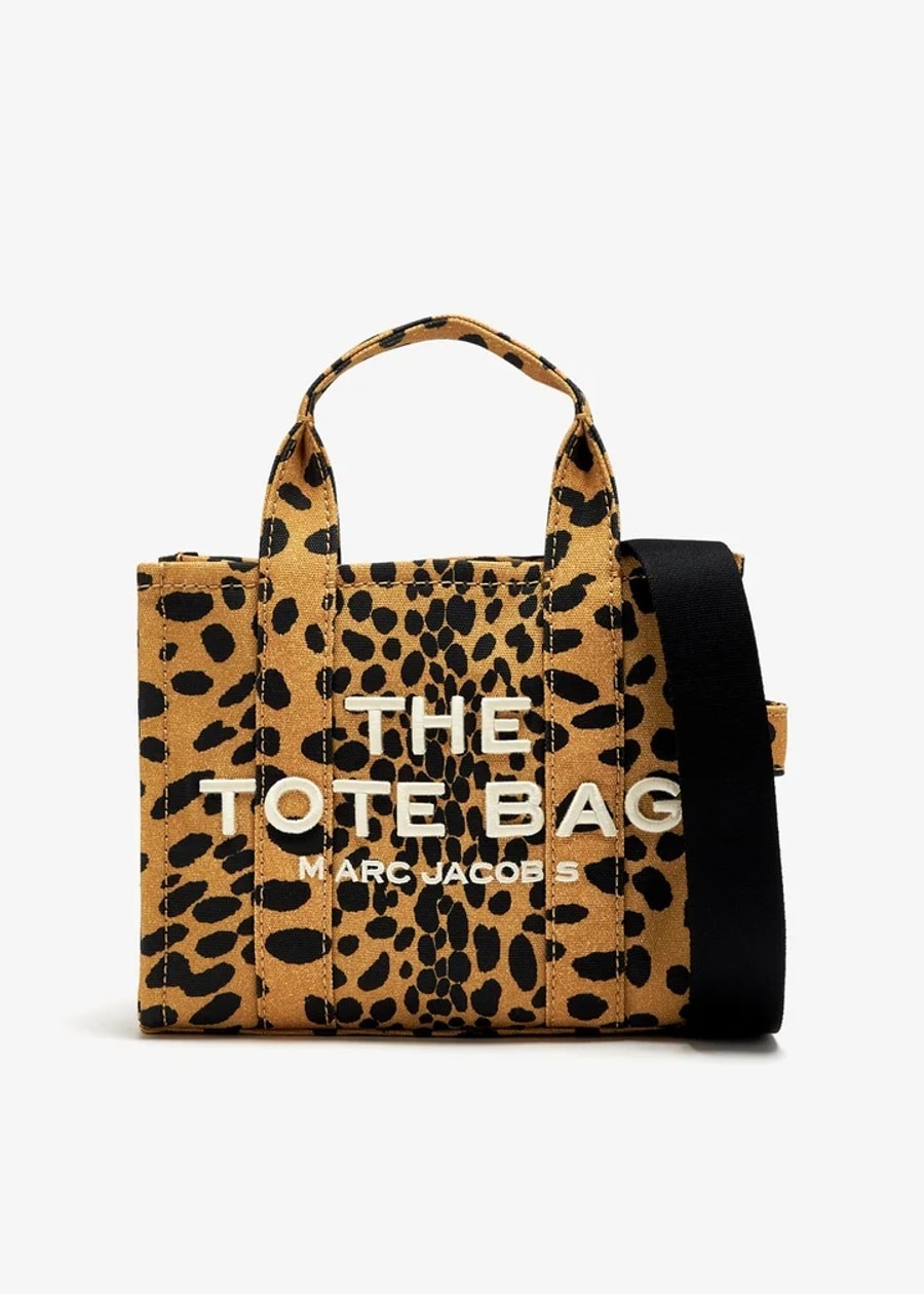 Marc Jacobs The Cheetah Canvas Small Tote Bag – Cheetah Print