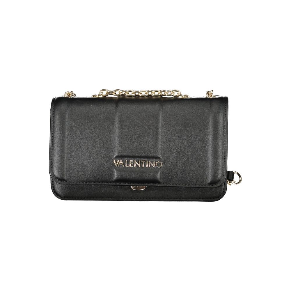 Mario Valentino Nero Poliuretano Women’s Bag 100% Authentic – VA-34741