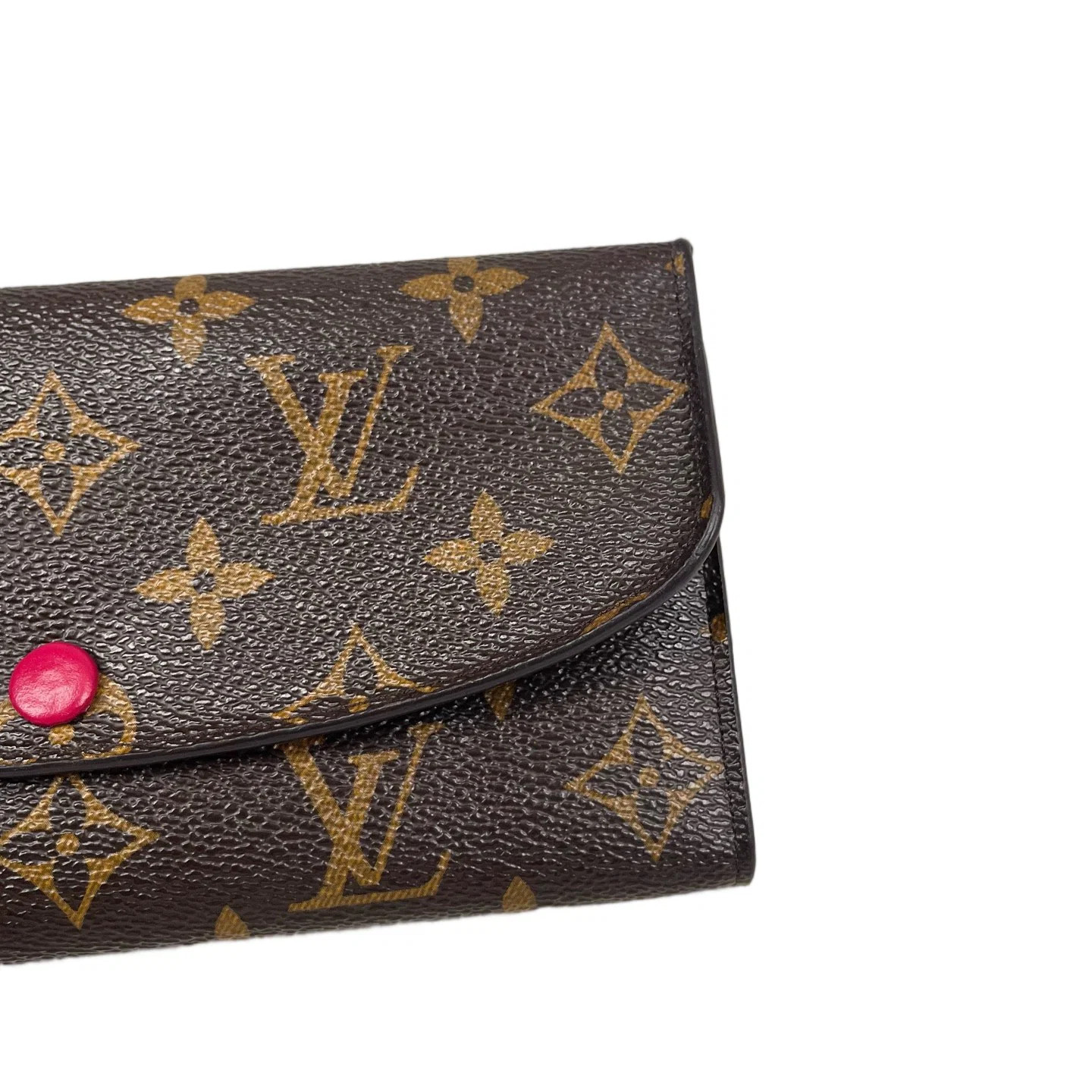 Louis Vuitton Emilie Wallet Brown Red Monogram (dh071726d3r)
