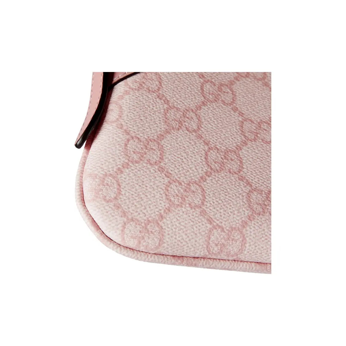 GUCCI GG Emblem shoulder bag ultra-mini women’s pink 7.5x9x0.8×5.1 in