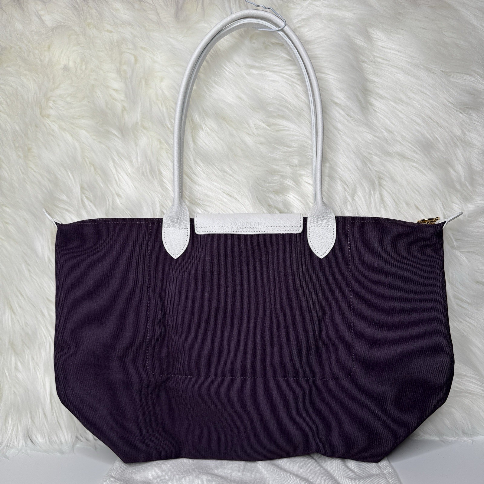 Longchamp Personalized Large Long Handle Tote – University of Washington U.W