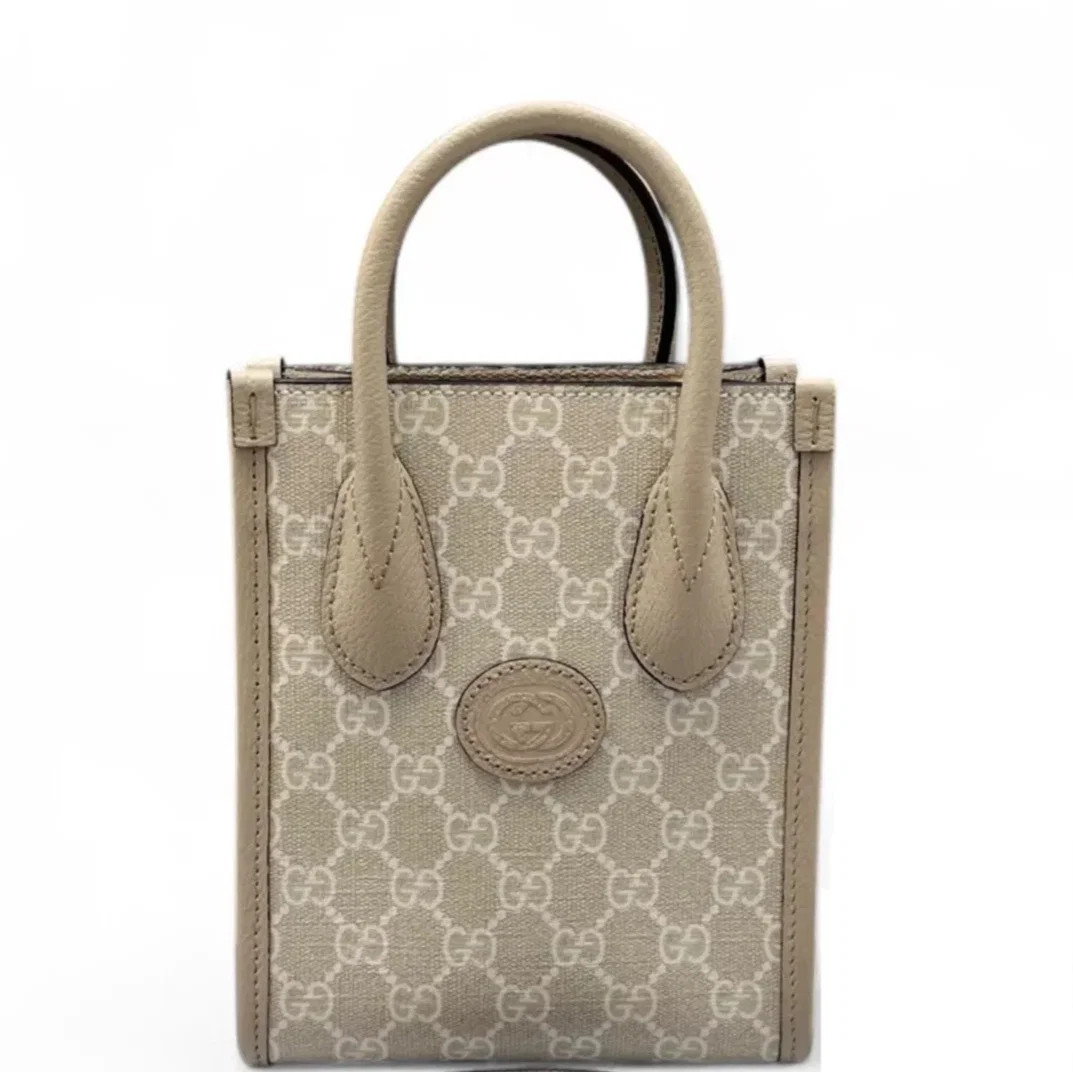 Gucci Mini Interlocking G Tote Gg Supreme Monogram (sa071726a0r)