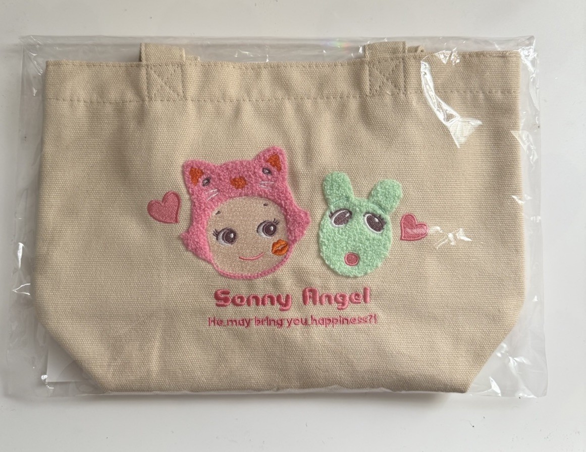 Sonny Angel Kiss Kiss Tote Bag Valentines Exclusive Limited Edition New In Bag