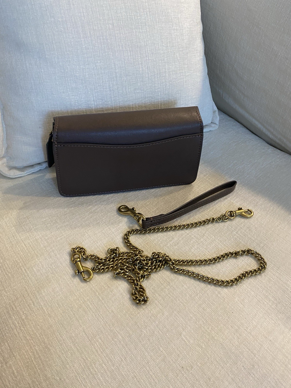 Coach Coach tabby bag chain mini Gold Chain Strap Turn Lock
